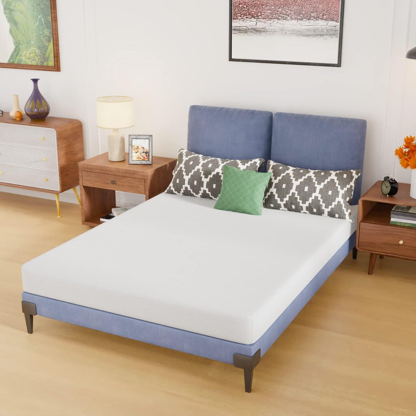 Twin 6 Inch Gel Memory Foam Mattress in a Box Medium Firm