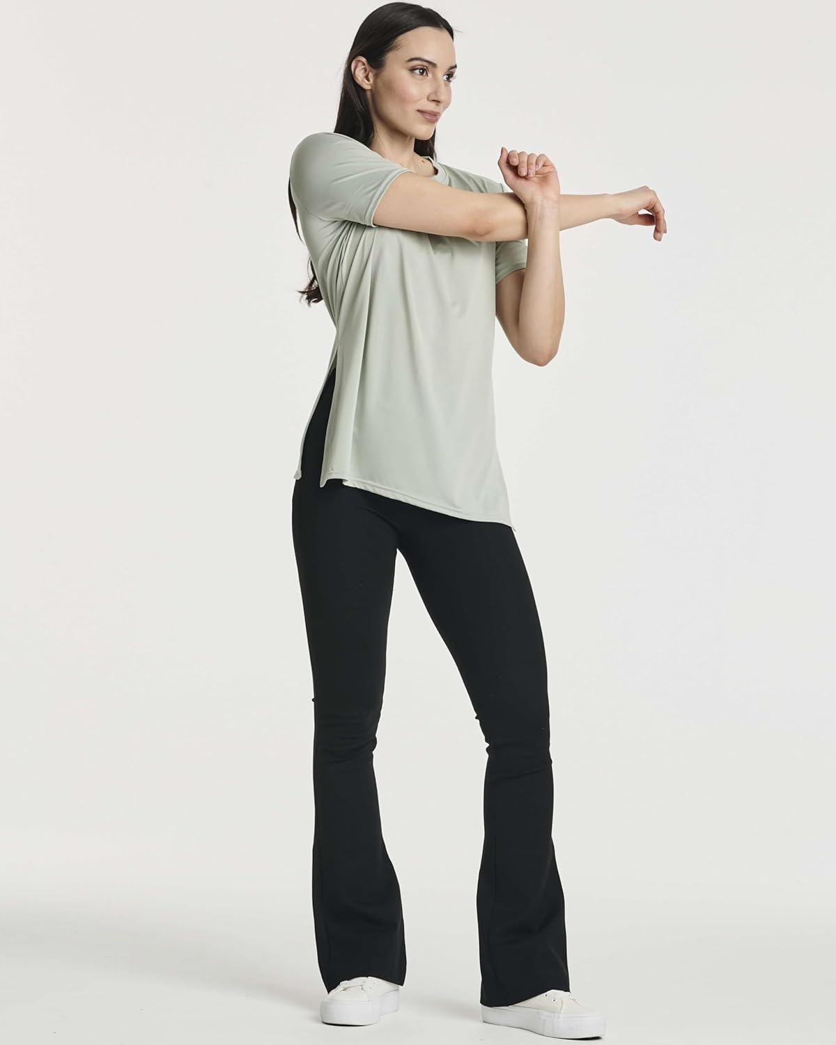 Women's Short Sleeve Active Workout T-Shirts
