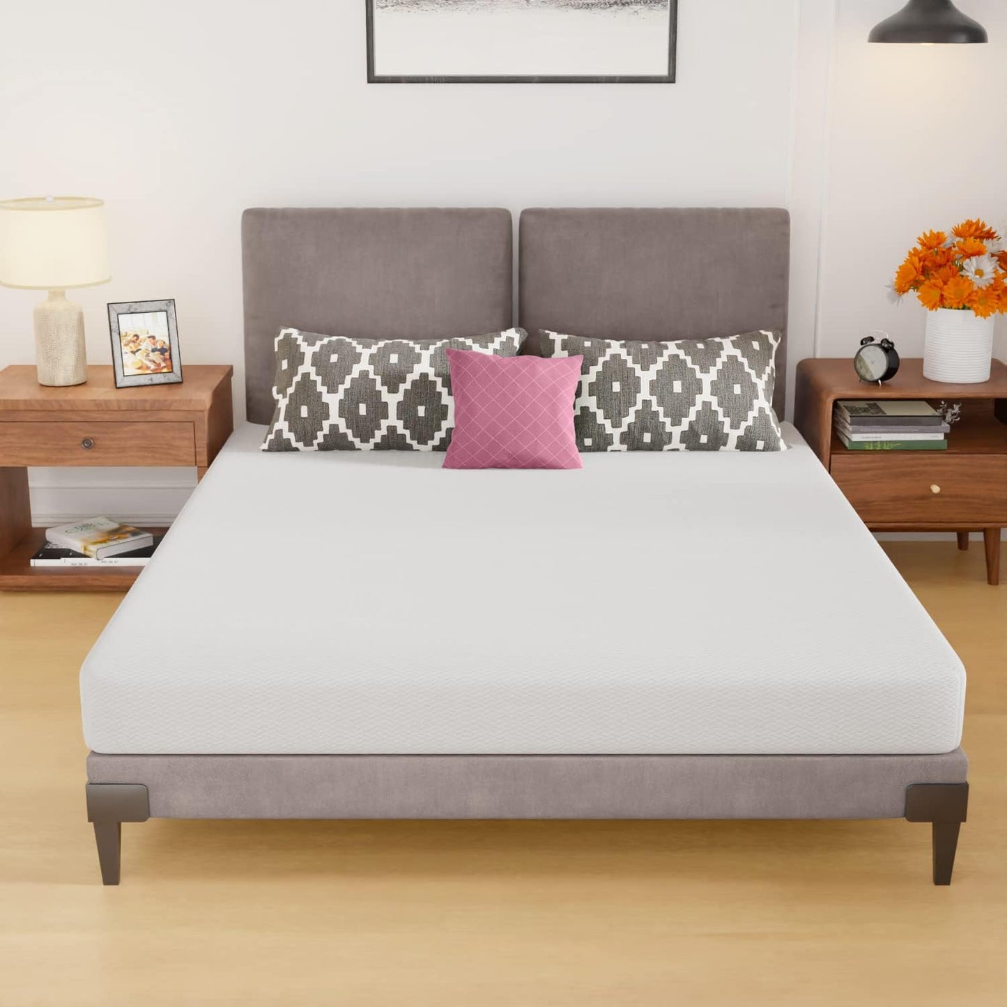 Twin 6 Inch Gel Memory Foam Mattress in a Box Medium Firm