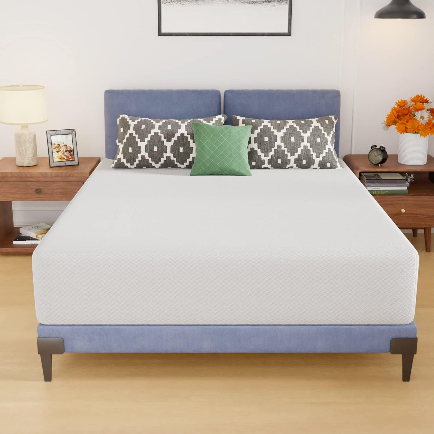 Twin 6 Inch Gel Memory Foam Mattress in a Box Medium Firm