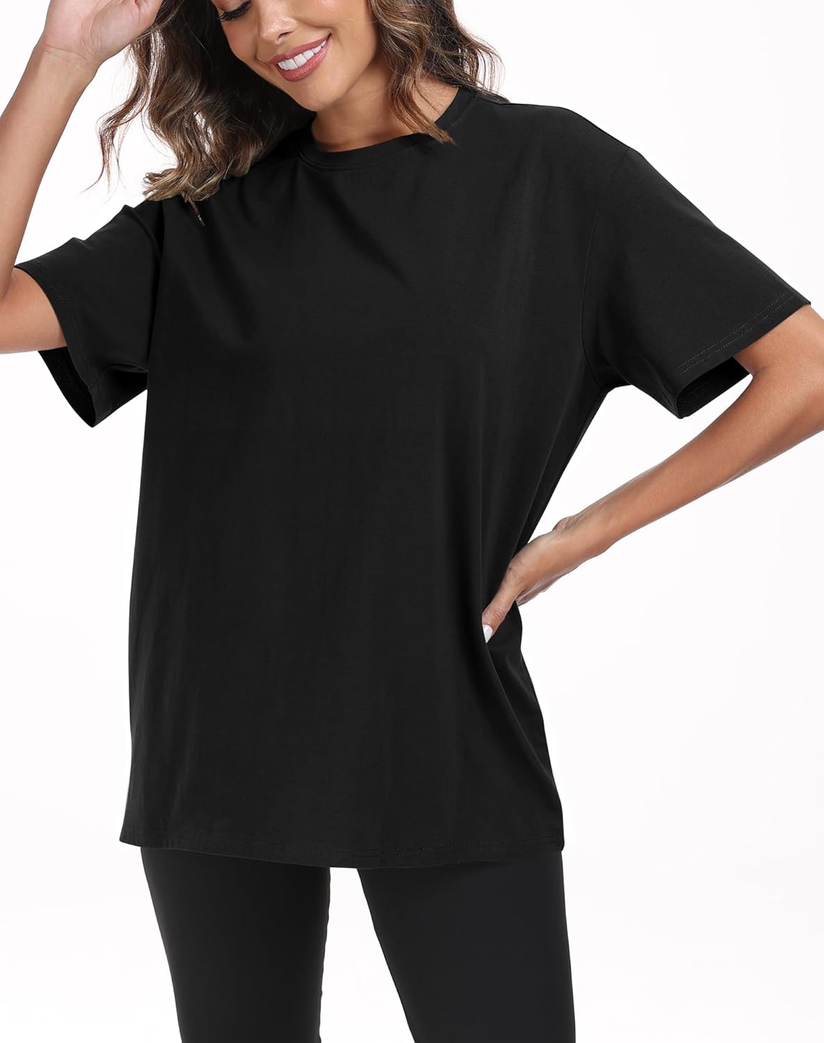 Womens Oversized Short Sleeve T Shirts