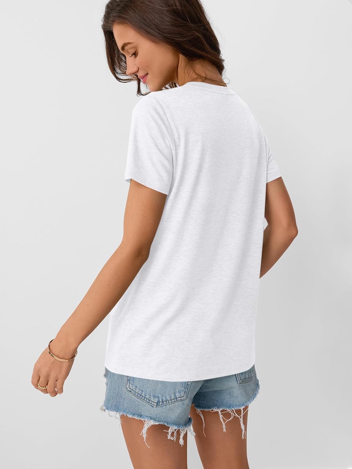 Womens Summer Tops Workout Shirts Beach Vacation Outfits Business Tshirts