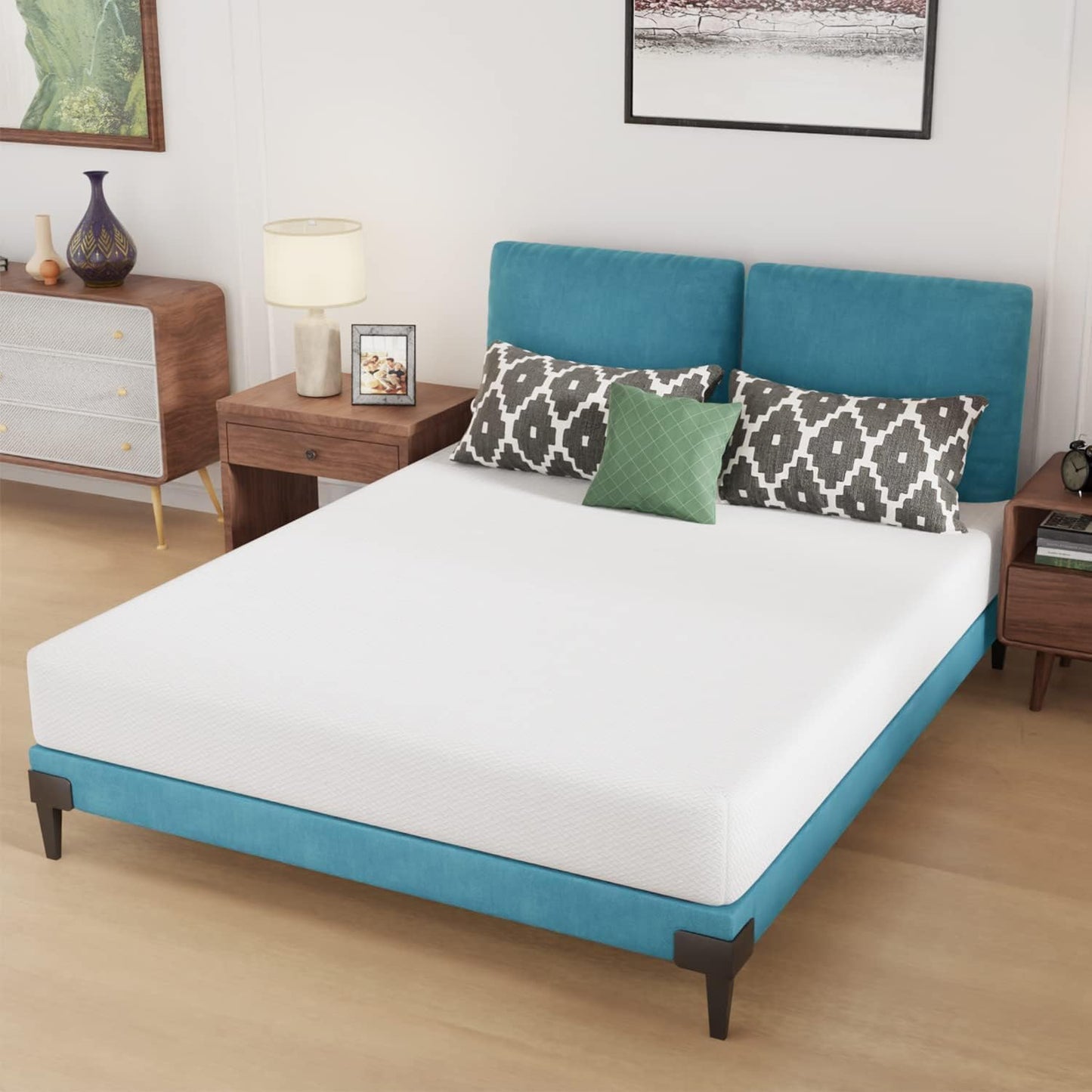 Twin 6 Inch Gel Memory Foam Mattress in a Box Medium Firm