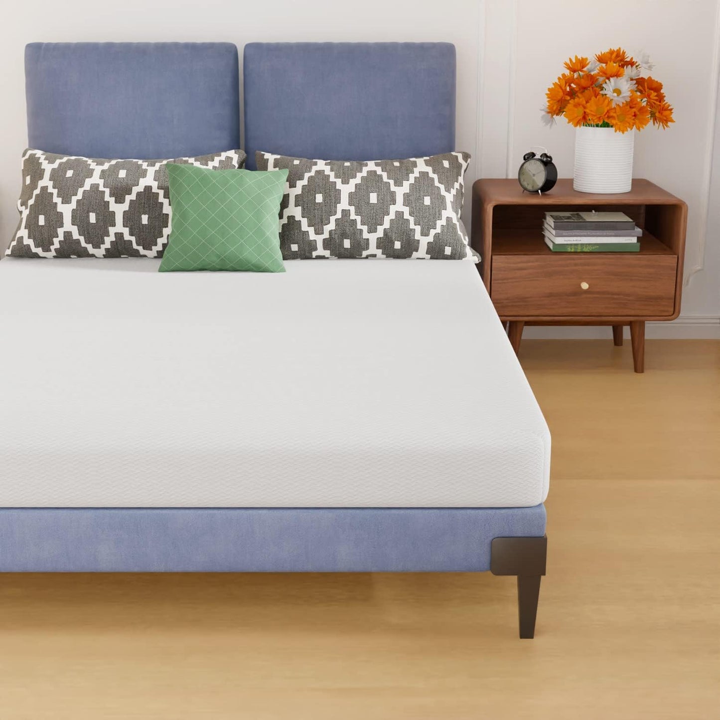 Twin 6 Inch Gel Memory Foam Mattress in a Box Medium Firm