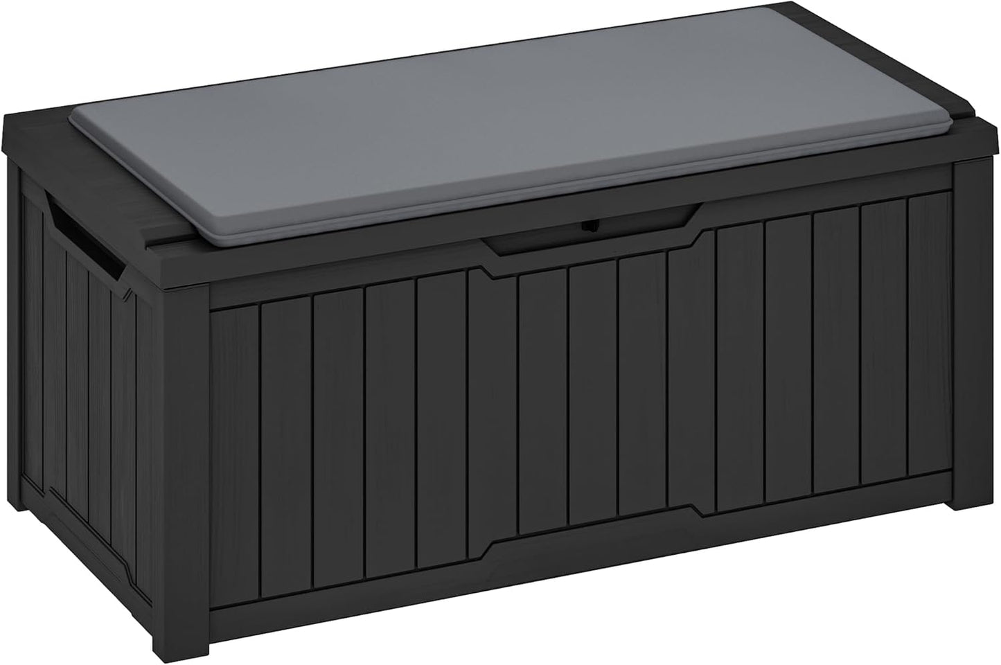 YITAHOME 120 Gallon Large Deck Box Upgraded Resin Outdoor Storage Boxes