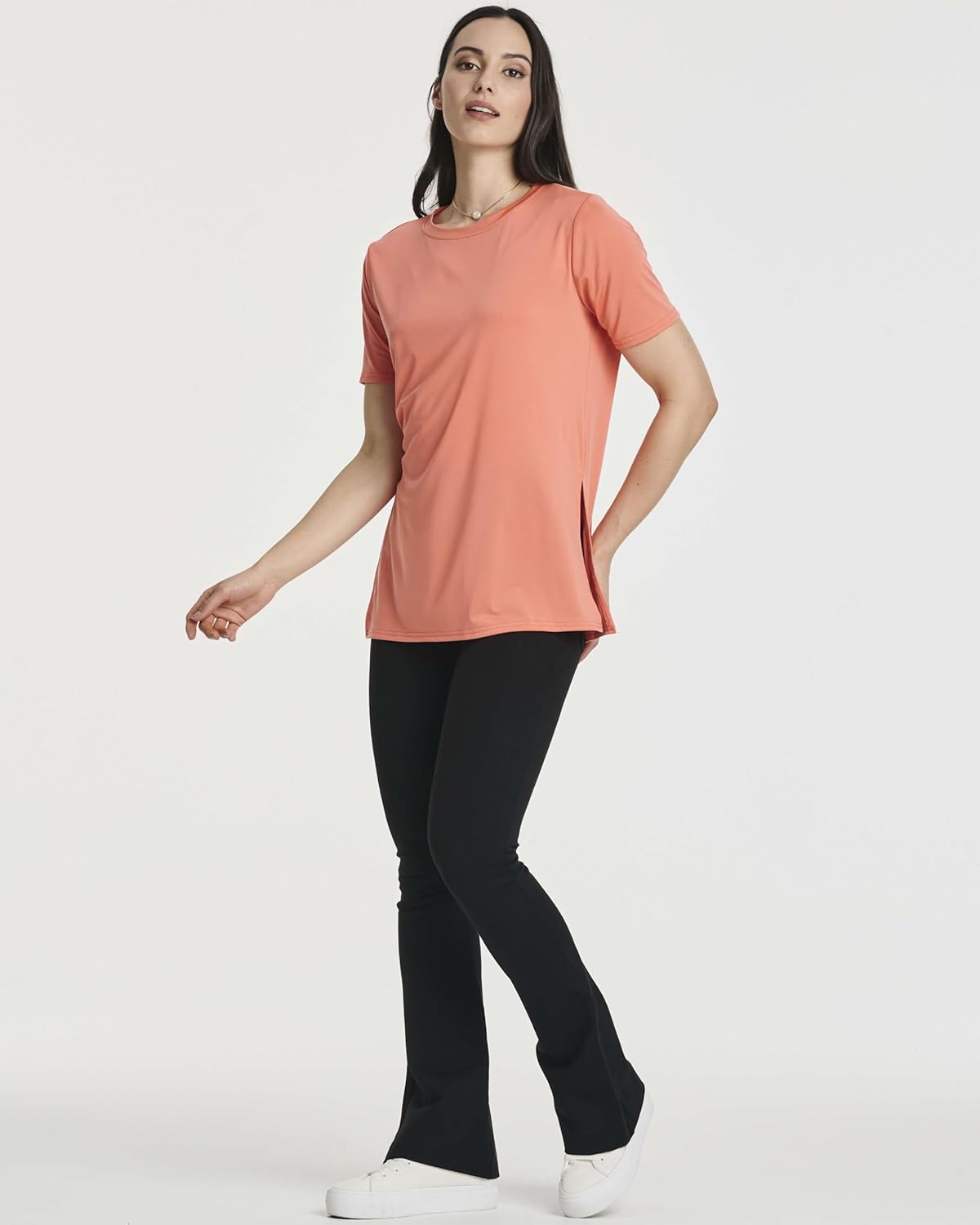Women's Short Sleeve Active Workout T-Shirts