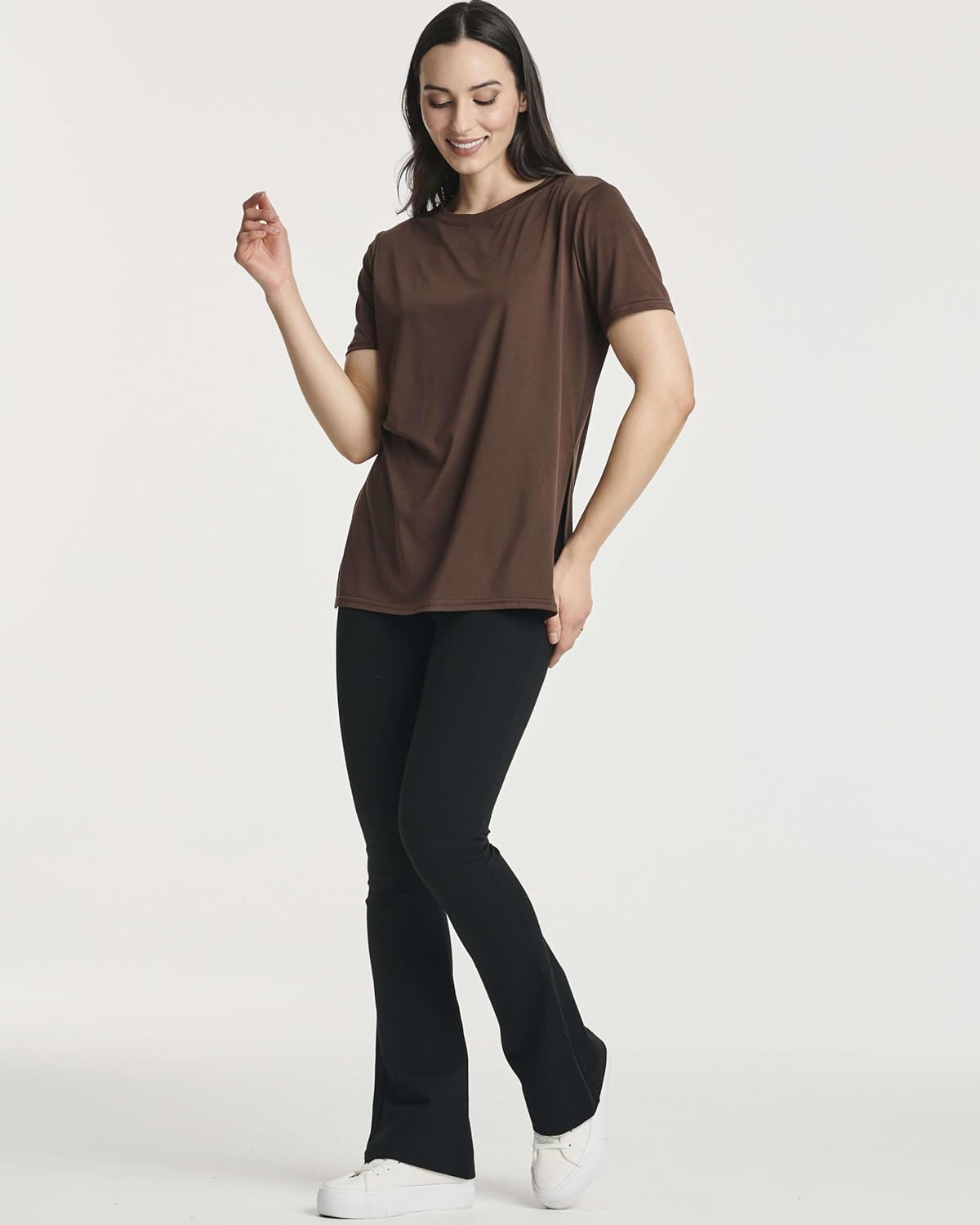 Women's Short Sleeve Active Workout T-Shirts