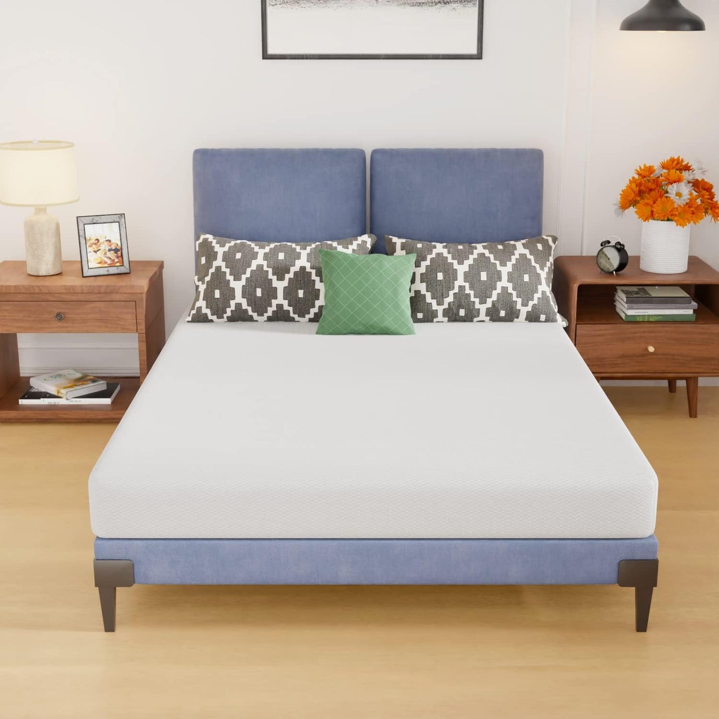 Twin 6 Inch Gel Memory Foam Mattress in a Box Medium Firm