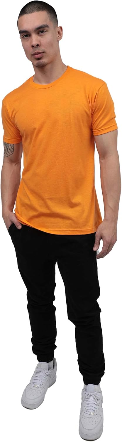 Mens T Shirt Packs - Short Sleeve Crew Neck Soft Fitted Tee