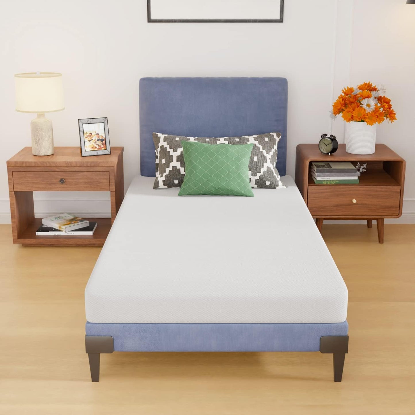 Twin 6 Inch Gel Memory Foam Mattress in a Box Medium Firm