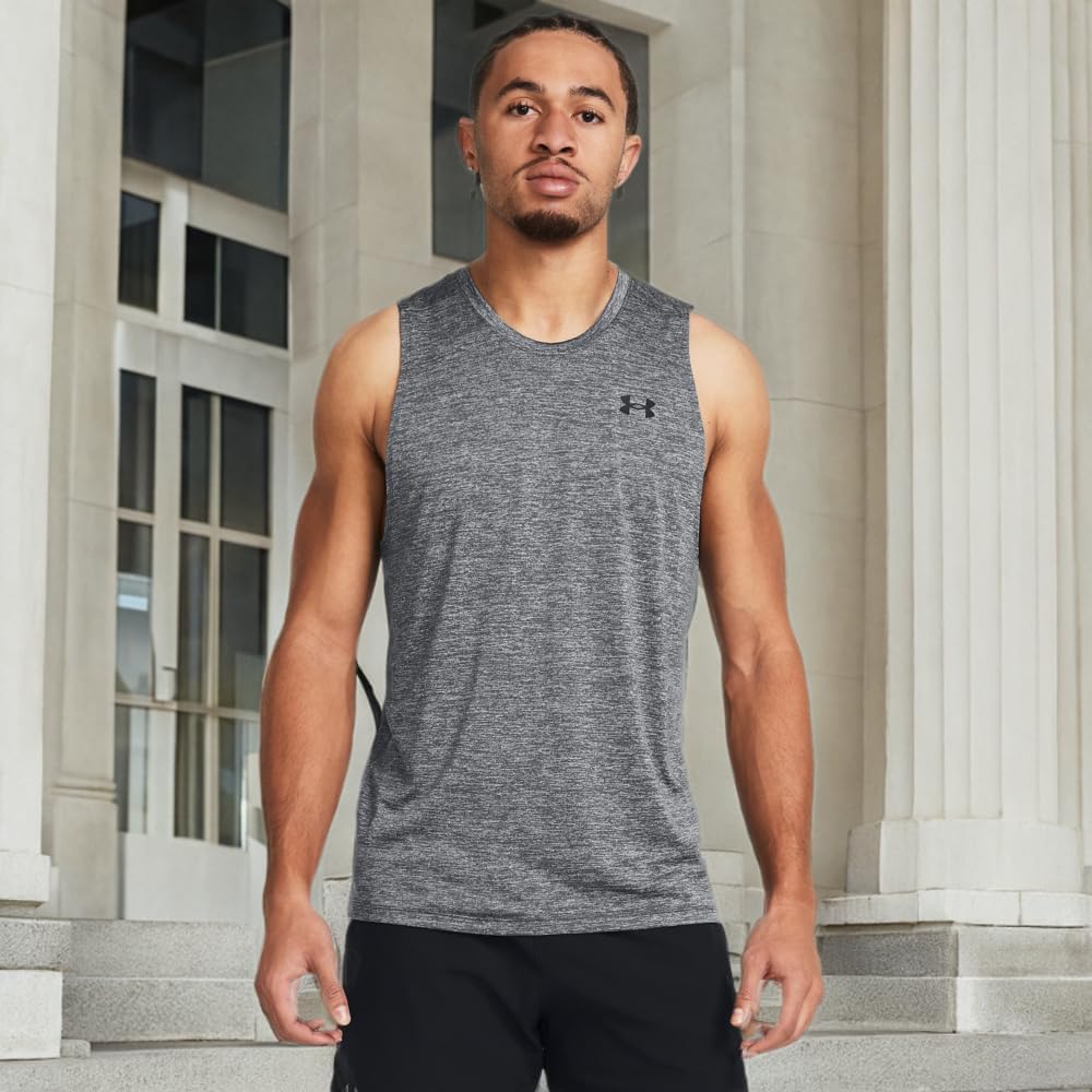 Mens Tech Tank Top Lightweight and Breathable Performance Wear
