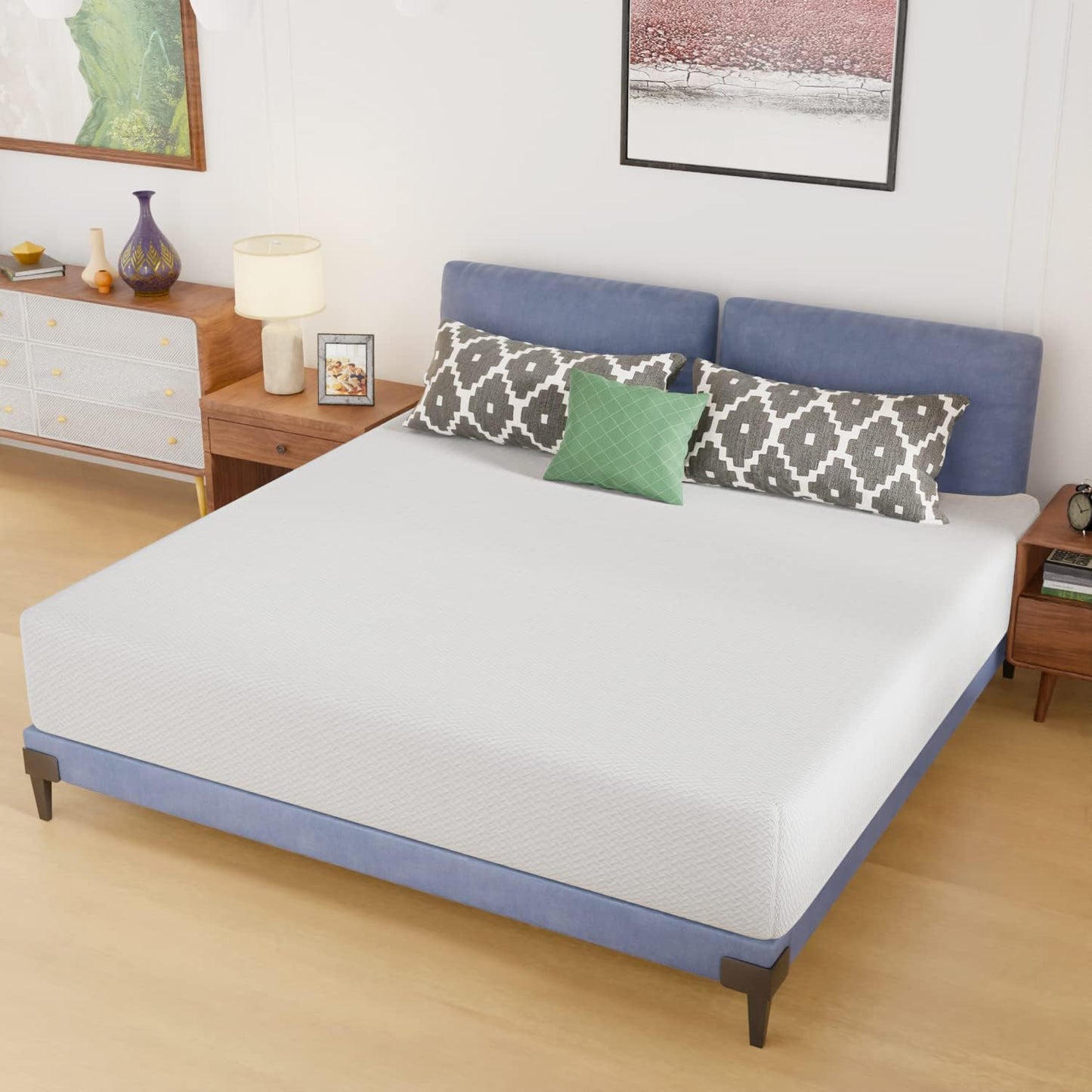 Twin 6 Inch Gel Memory Foam Mattress in a Box Medium Firm