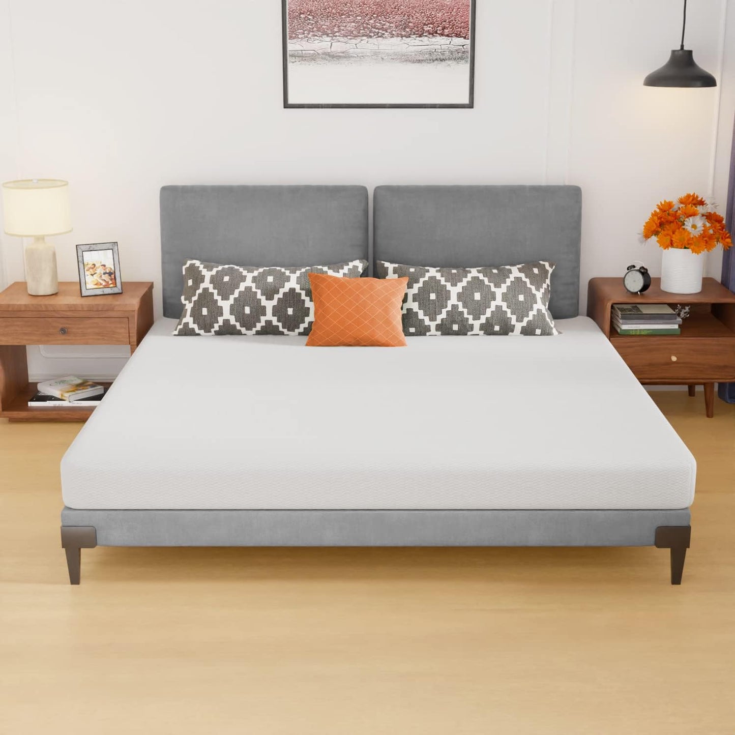 Twin 6 Inch Gel Memory Foam Mattress in a Box Medium Firm