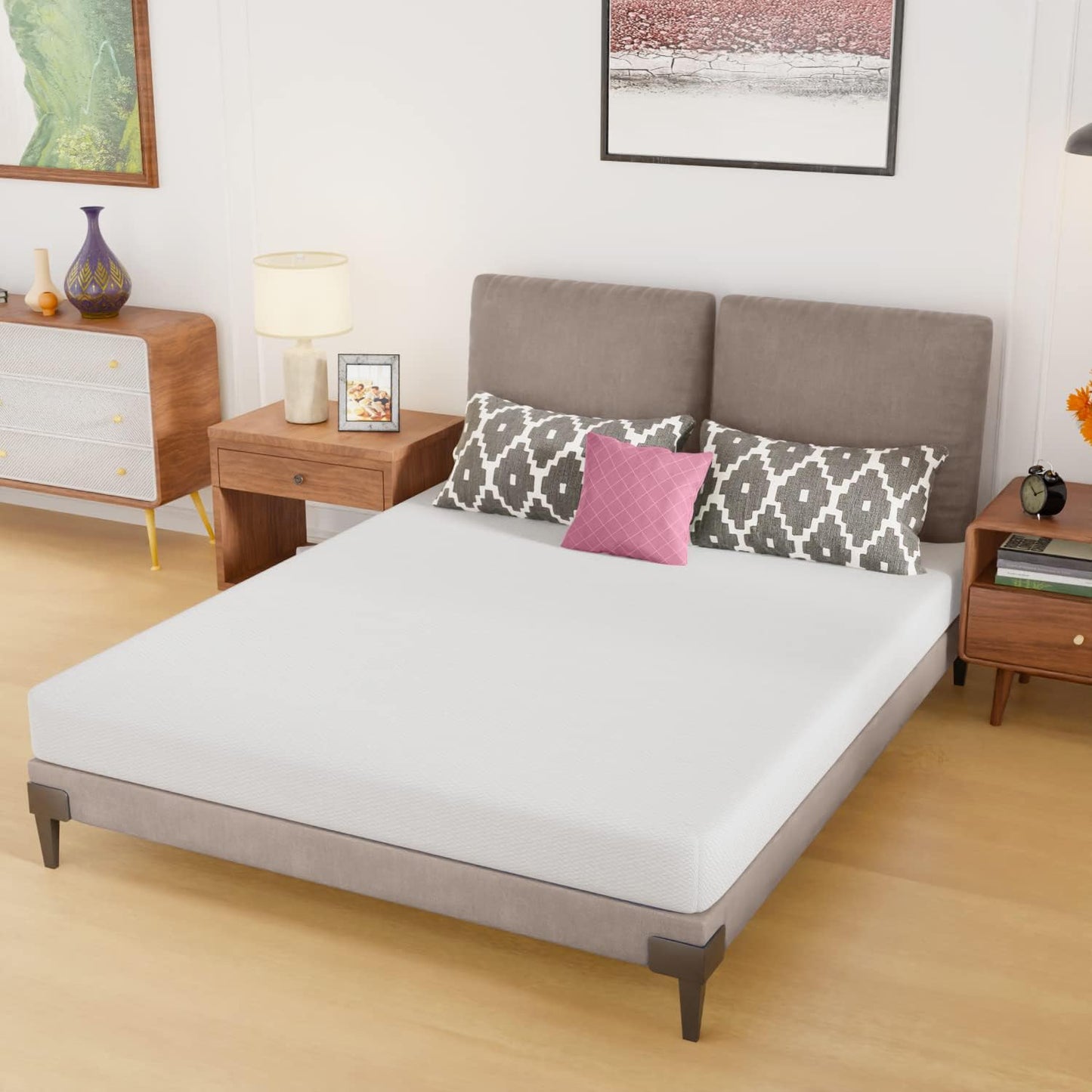Twin 6 Inch Gel Memory Foam Mattress in a Box Medium Firm