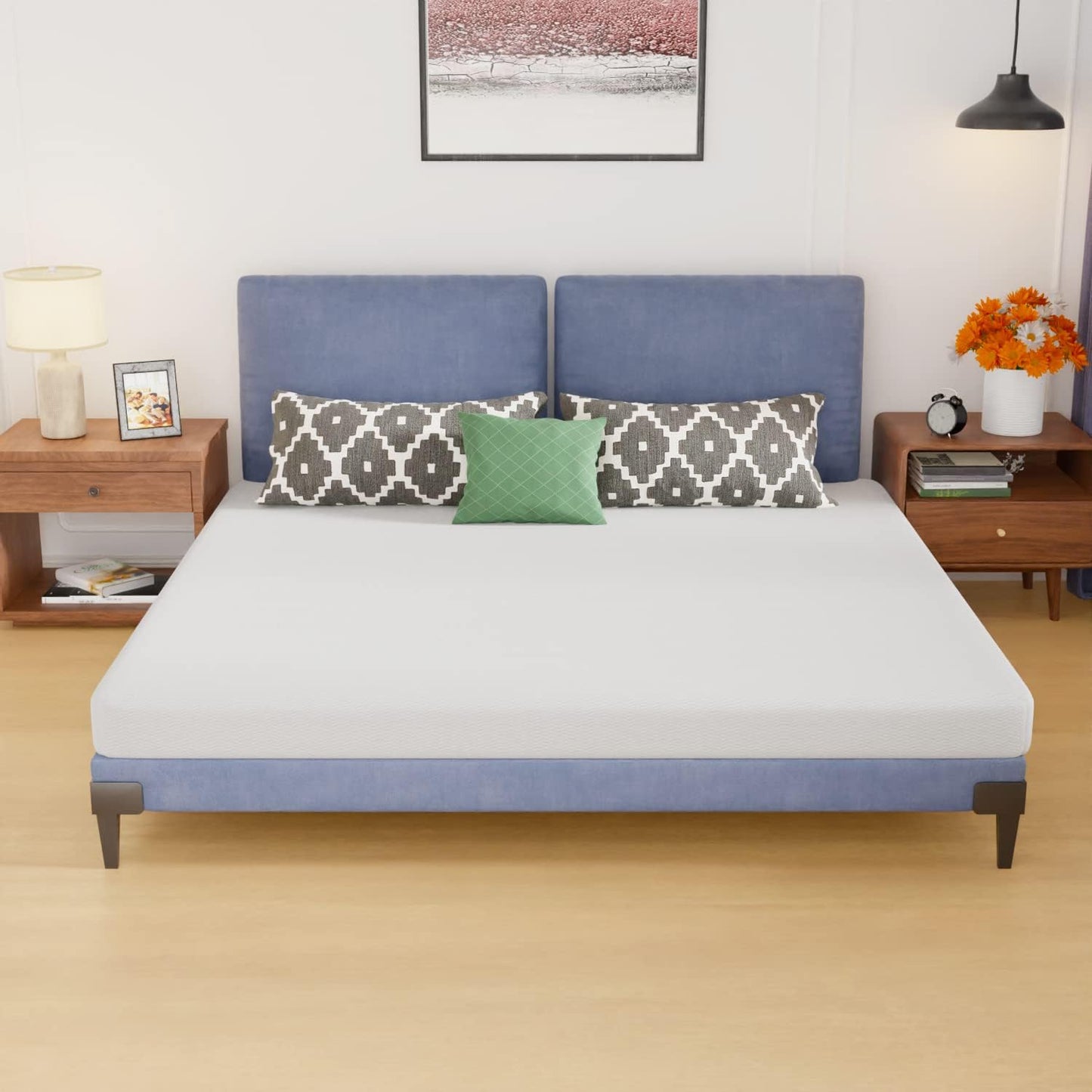 Twin 6 Inch Gel Memory Foam Mattress in a Box Medium Firm