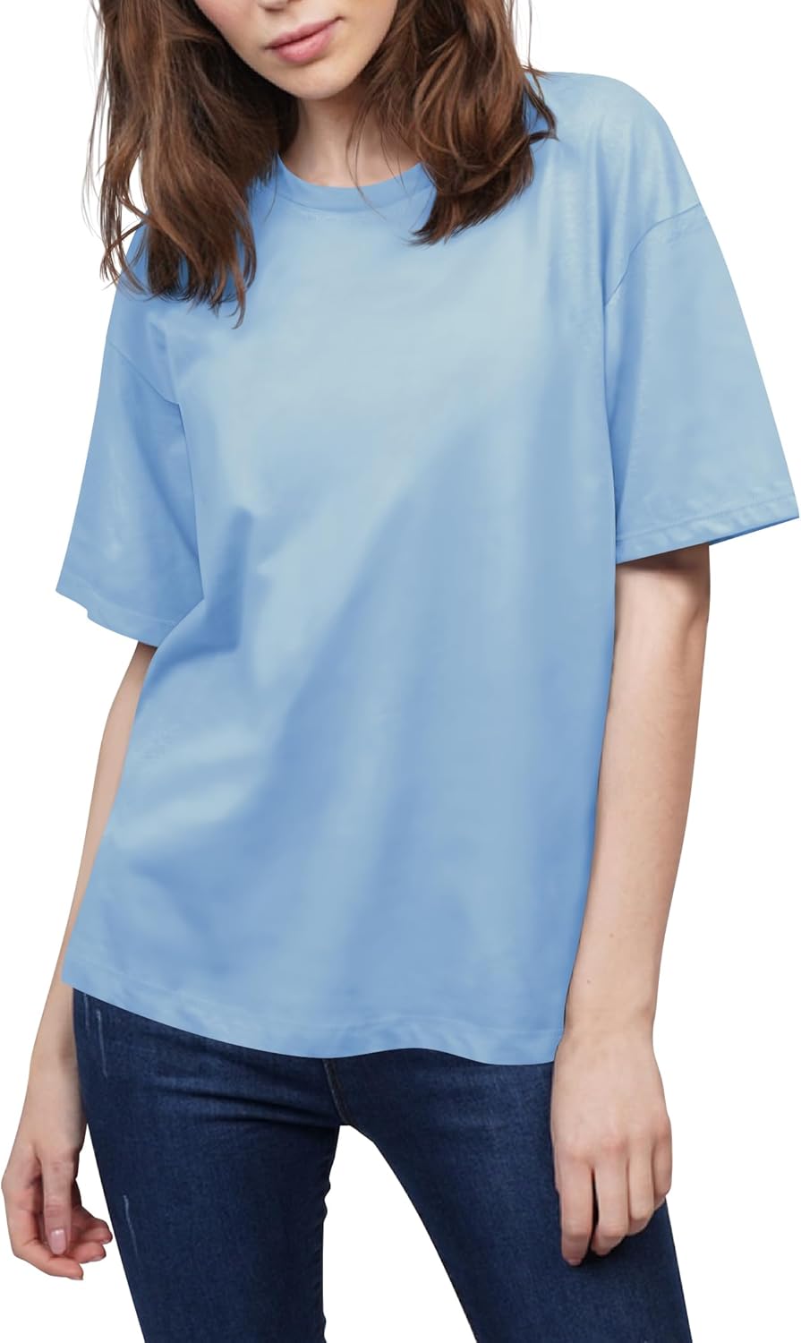 Women's T Shirts Crewneck Short Sleeve Shirt