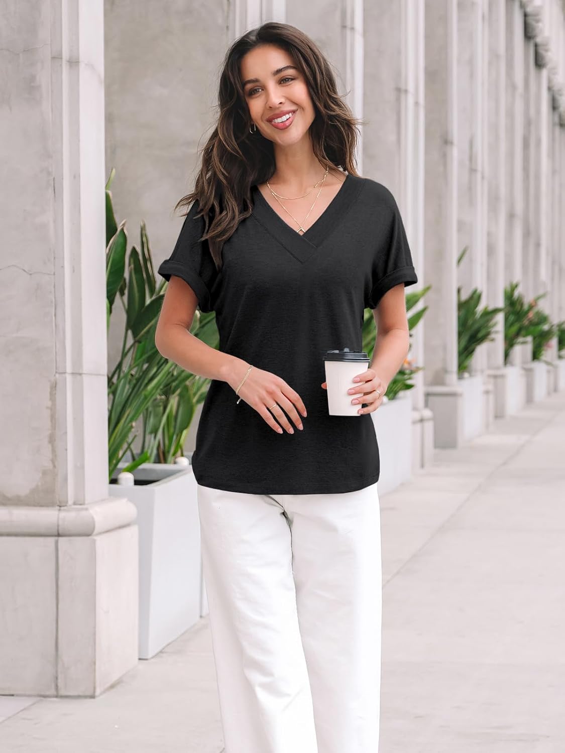 Womens Tops Short Sleeve T Shirt