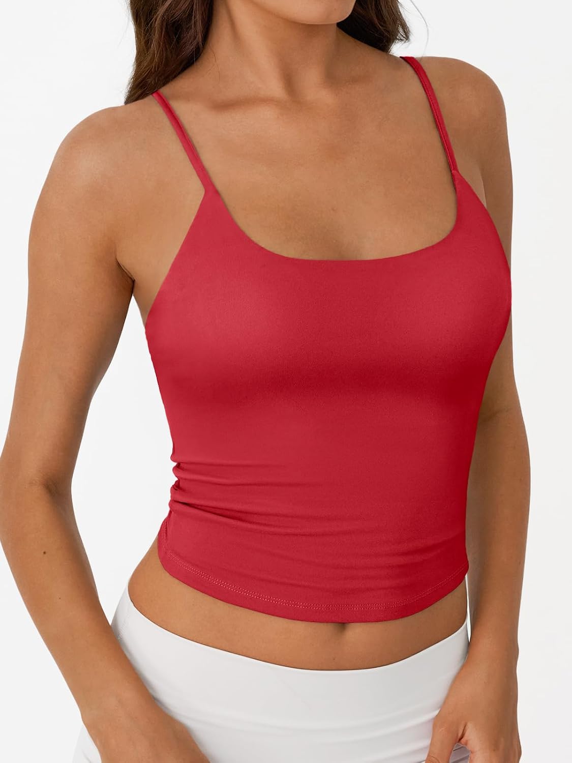Womens Summer Tank Tops Double Lined Going Out Teen Girls