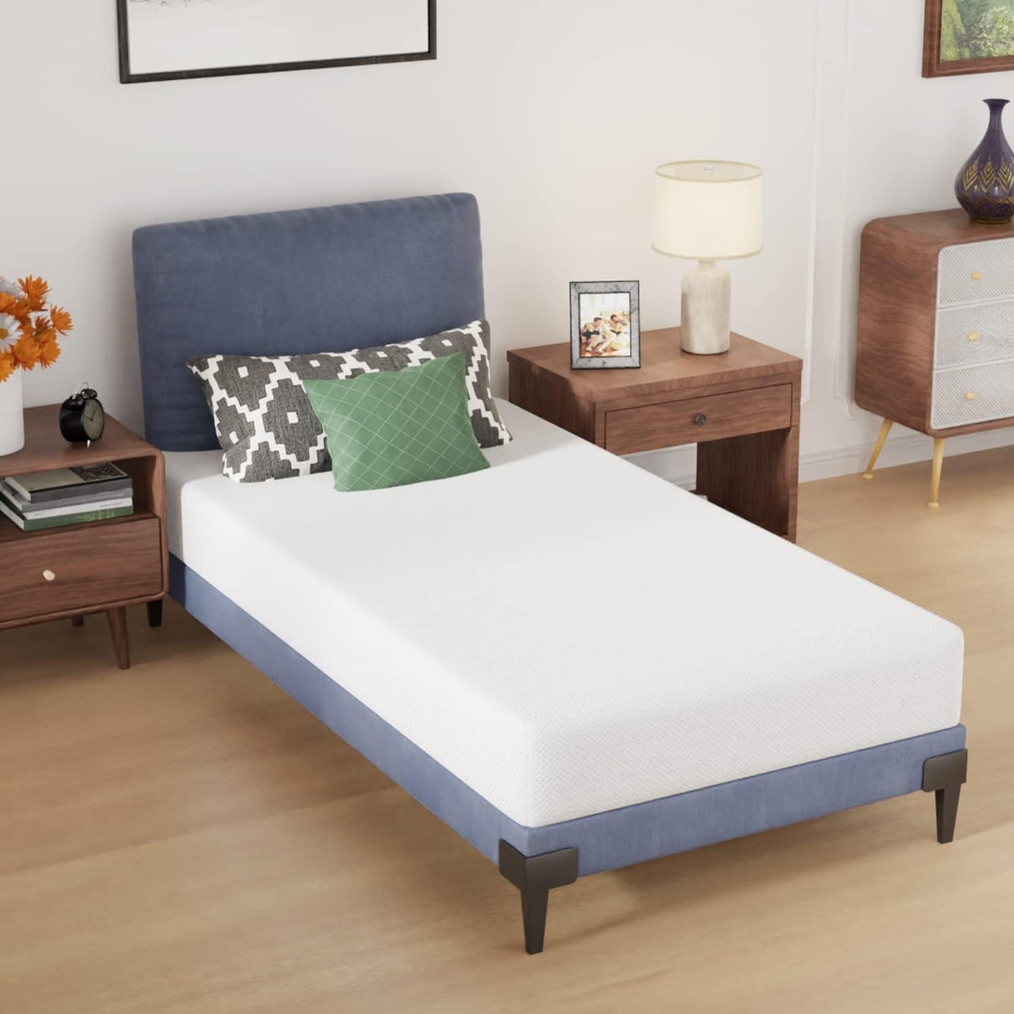 Twin 6 Inch Gel Memory Foam Mattress in a Box Medium Firm
