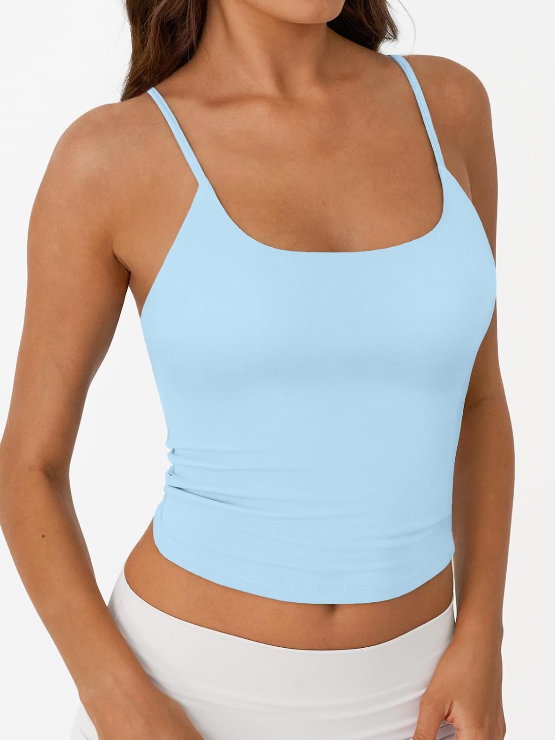 Womens Summer Tank Tops Double Lined Going Out Teen Girls