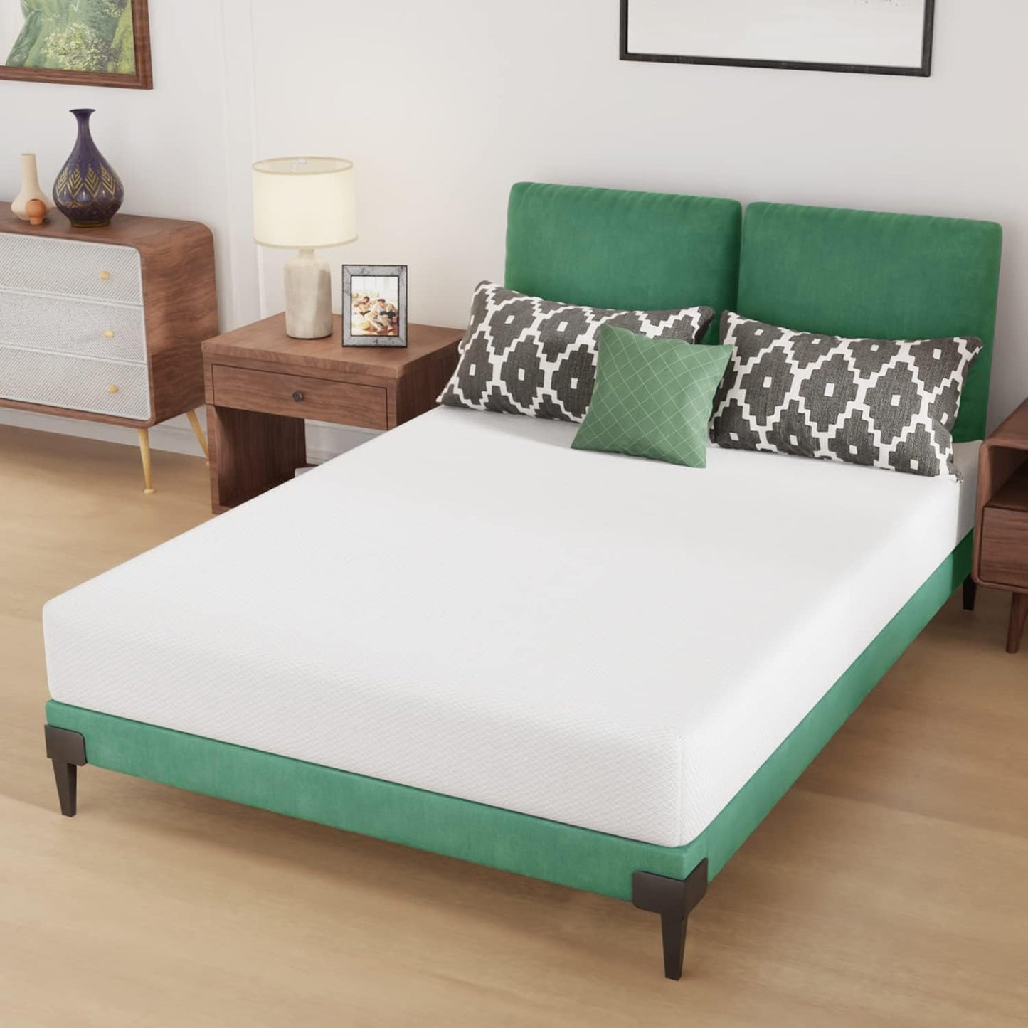 Twin 6 Inch Gel Memory Foam Mattress in a Box Medium Firm