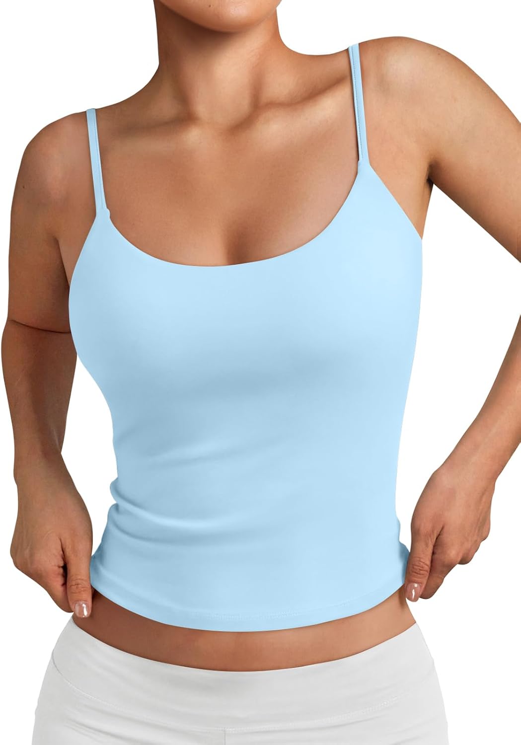 Womens Summer Tank Tops Double Lined Going Out Teen Girls