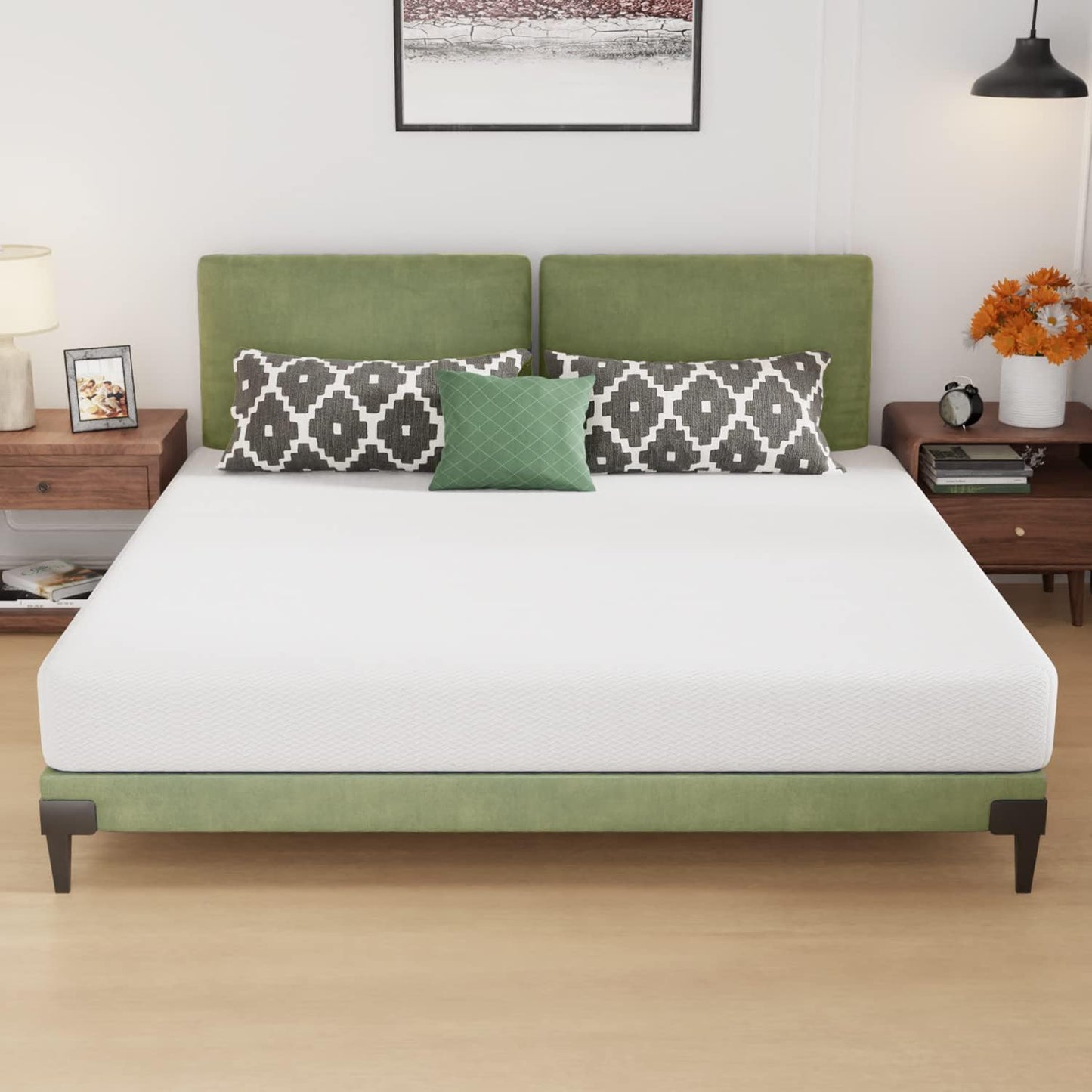 Twin 6 Inch Gel Memory Foam Mattress in a Box Medium Firm