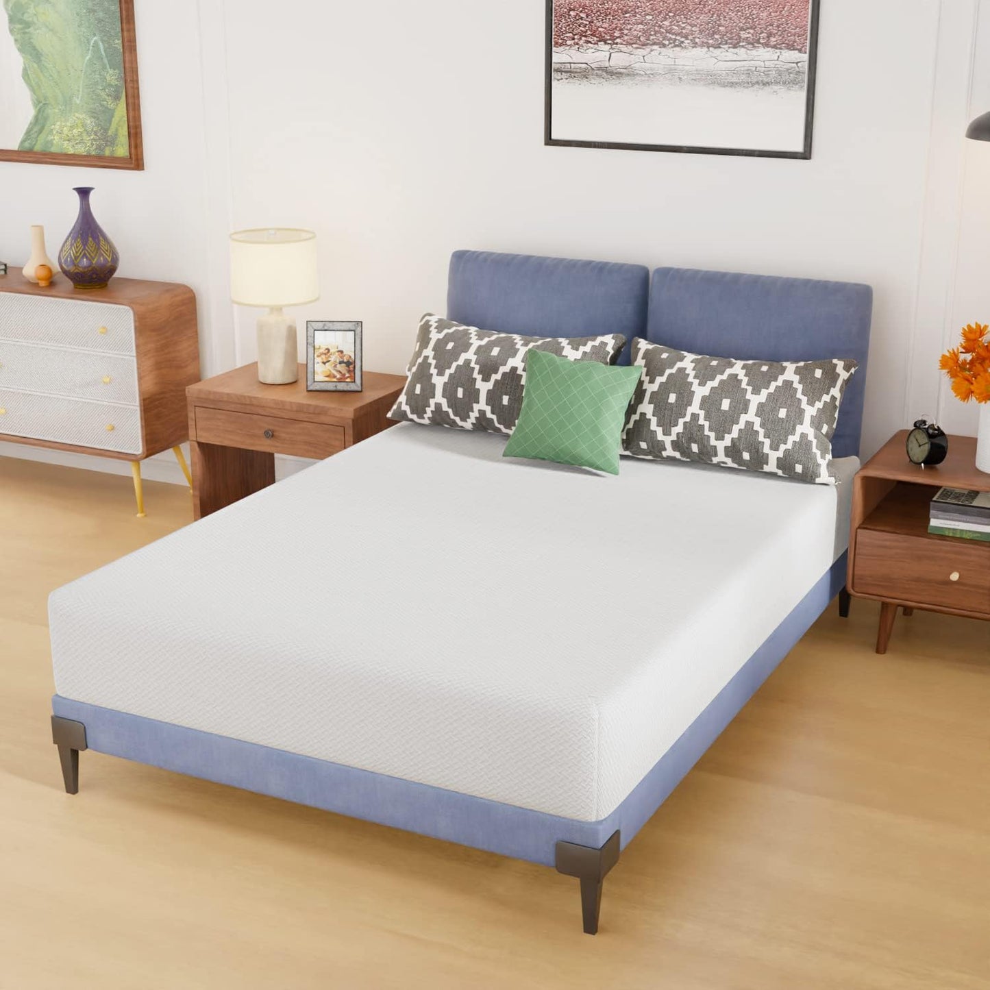 Twin 6 Inch Gel Memory Foam Mattress in a Box Medium Firm
