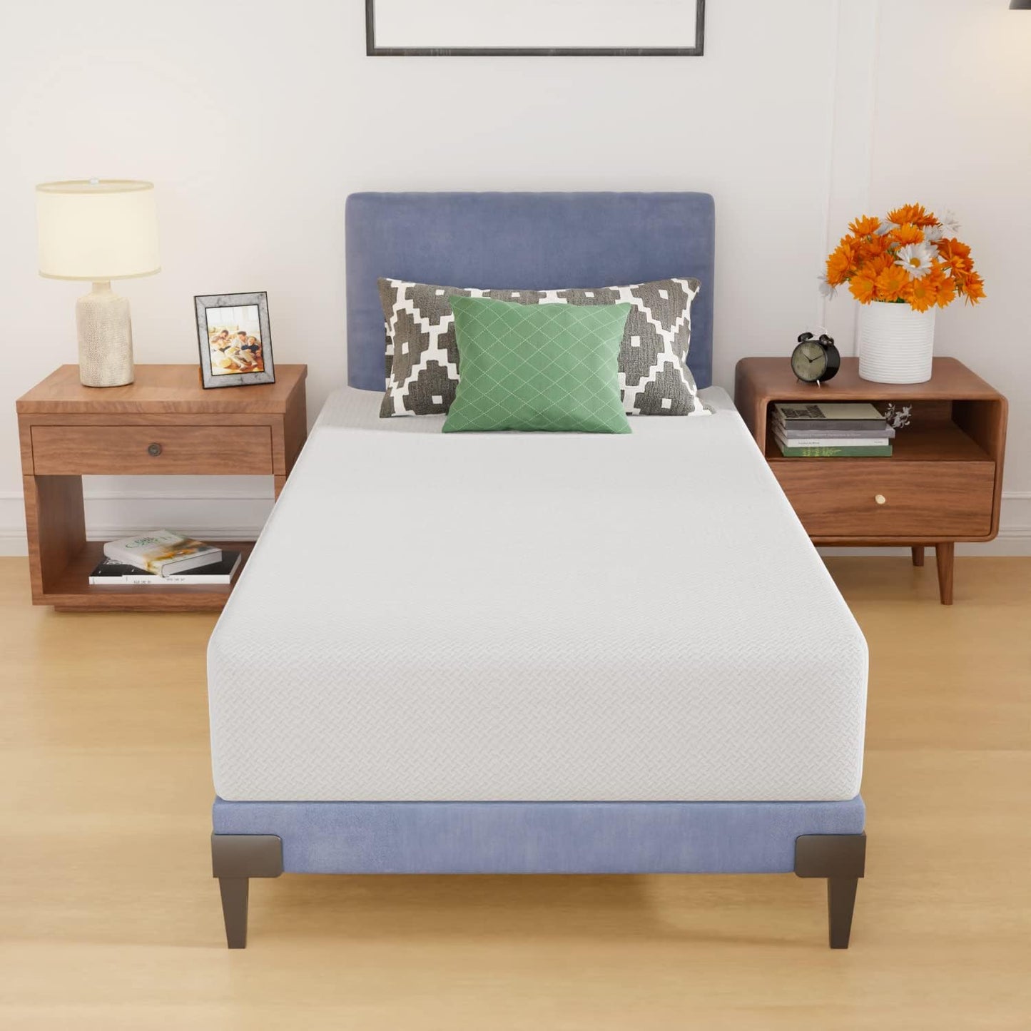 Twin 6 Inch Gel Memory Foam Mattress in a Box Medium Firm
