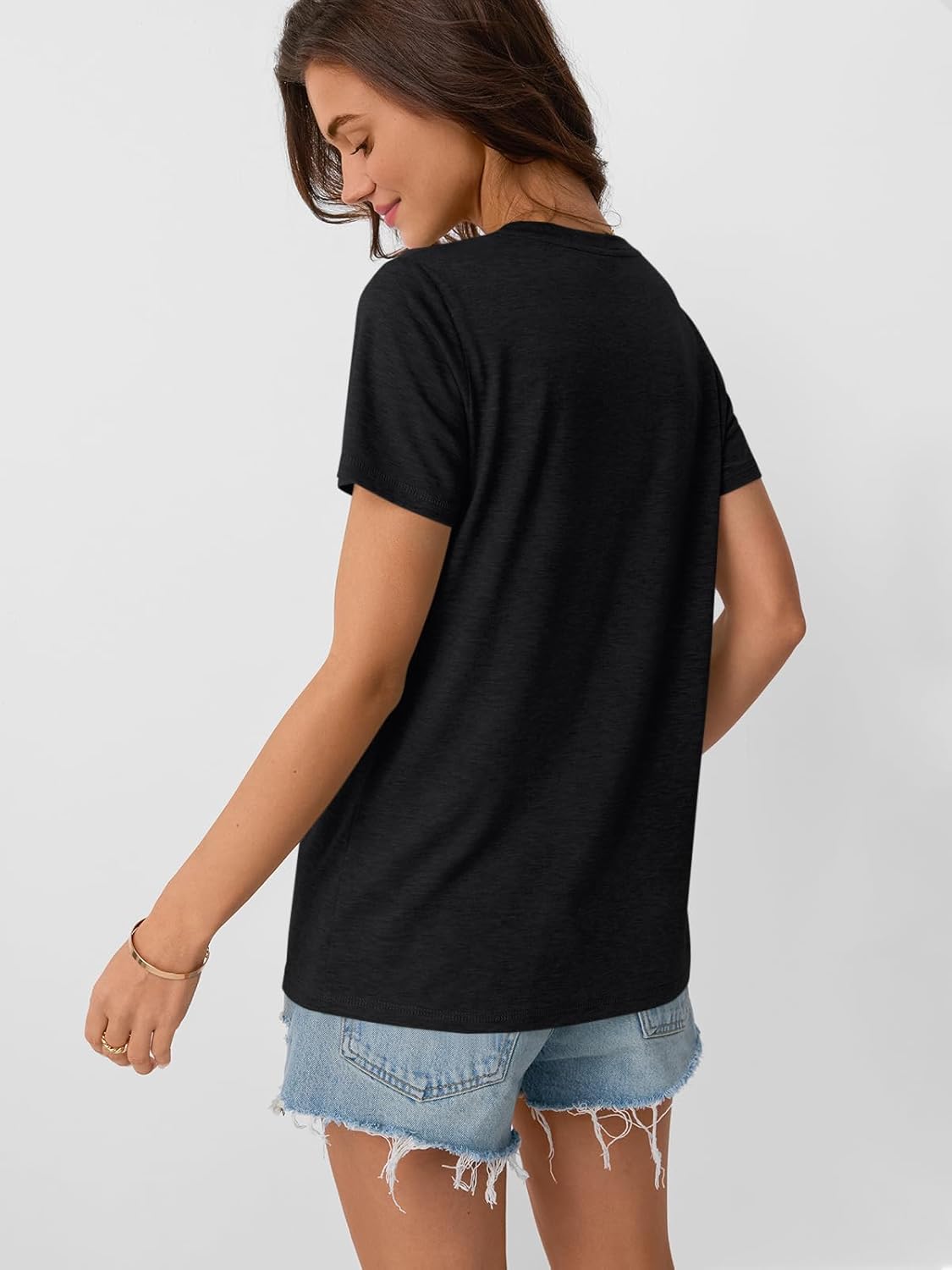 Womens Summer Tops Workout Shirts Beach Vacation Outfits Business Tshirts