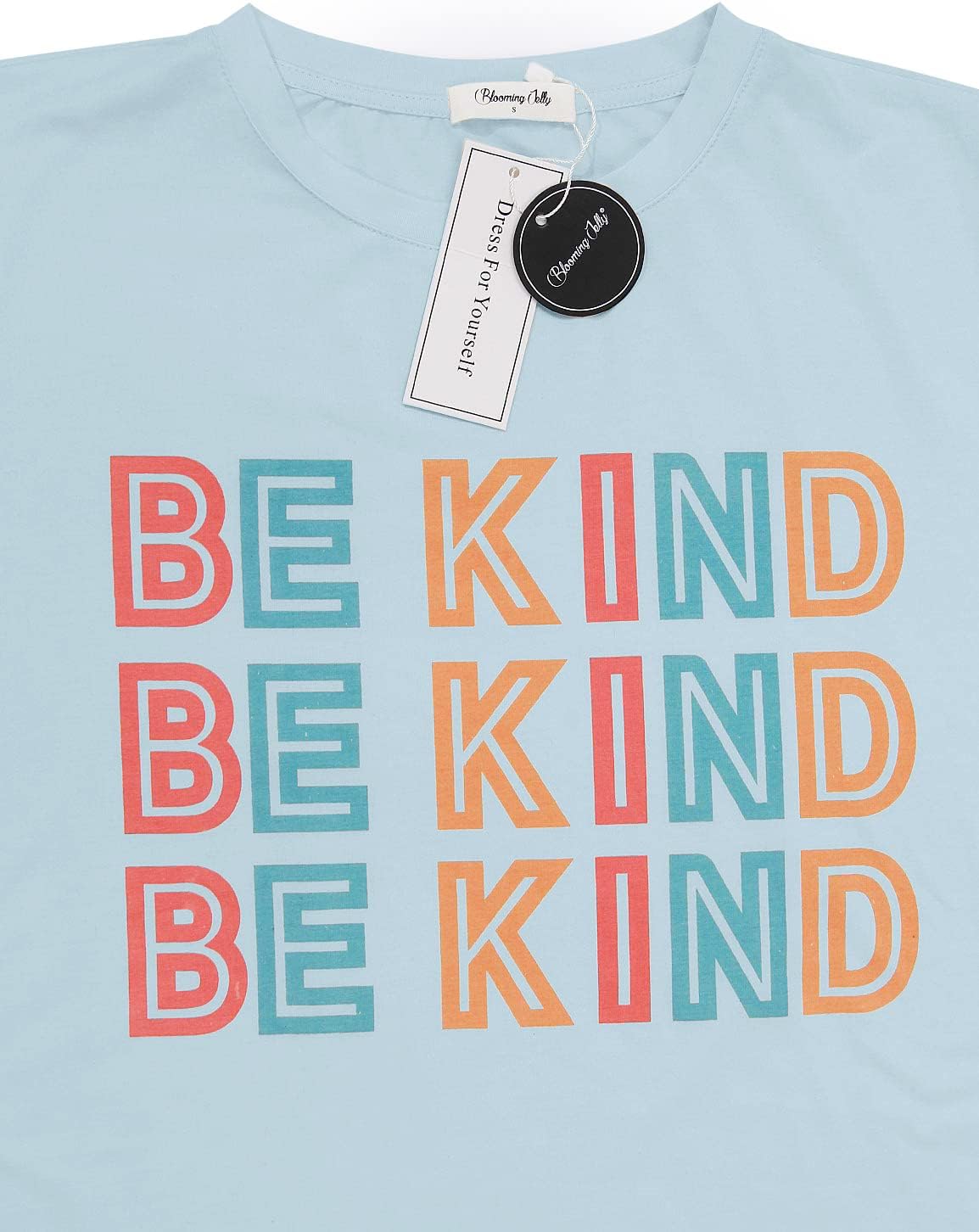 Womens Be Kind Shirt Short Sleeve Graphic Tees