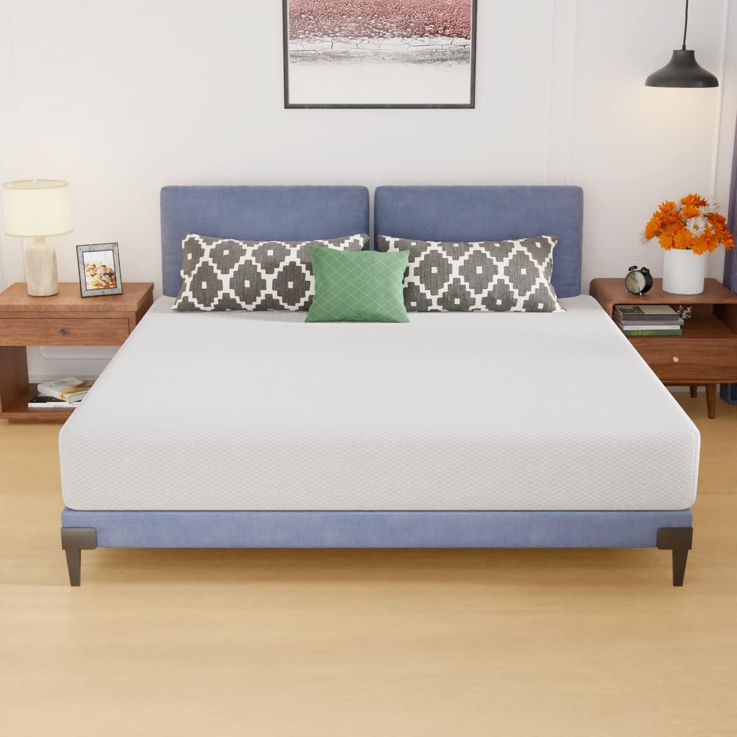 Twin 6 Inch Gel Memory Foam Mattress in a Box Medium Firm