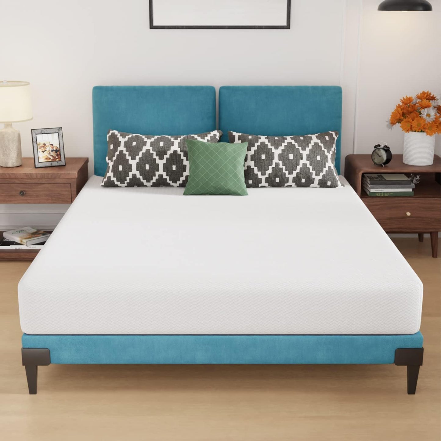 Twin 6 Inch Gel Memory Foam Mattress in a Box Medium Firm