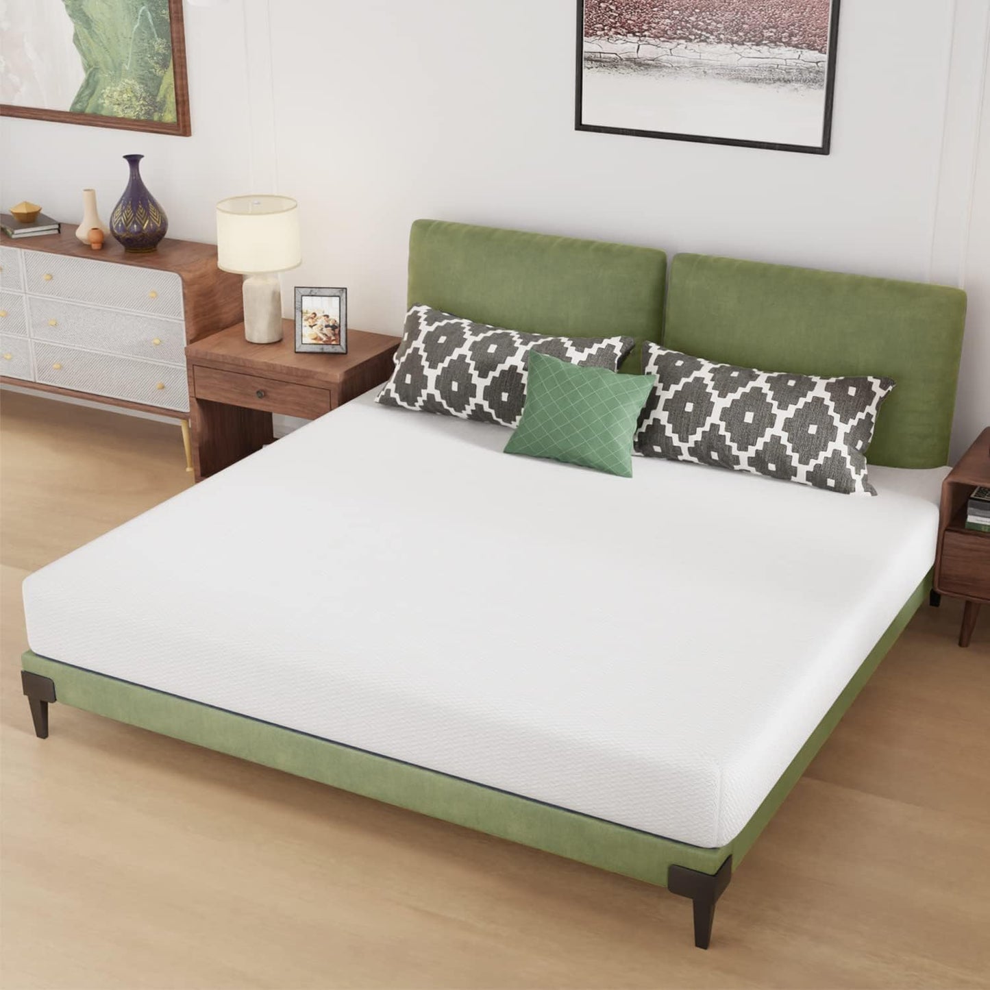 Twin 6 Inch Gel Memory Foam Mattress in a Box Medium Firm