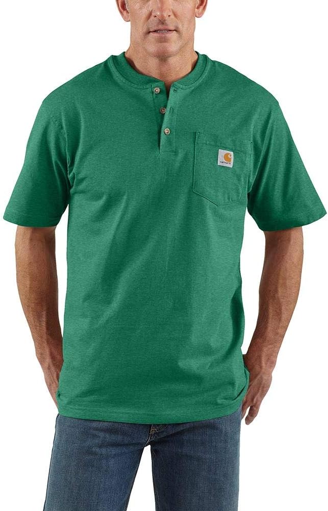Short Sleeve Workwear Henley T-Shirt