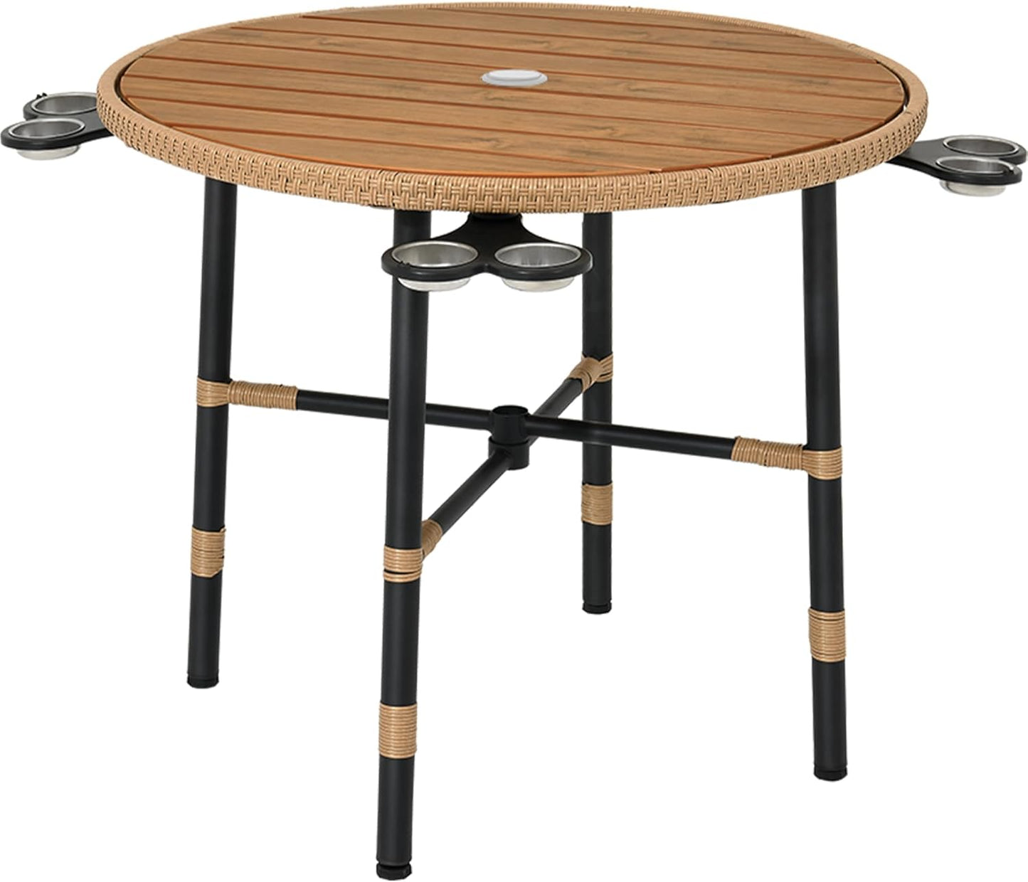 YITAHOME 5 Pieces Outdoor Patio Dining Table Chair Set