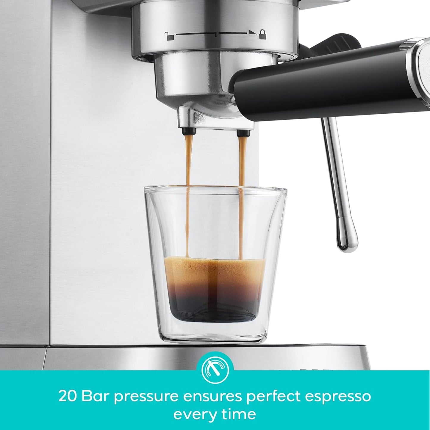 CASABREWS Espresso Machine 20 Bar