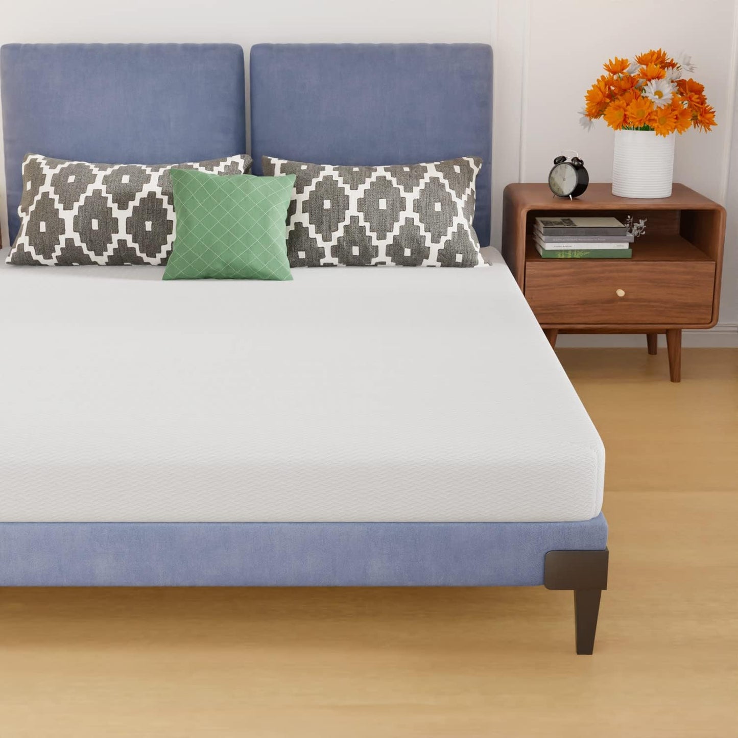 Twin 6 Inch Gel Memory Foam Mattress in a Box Medium Firm
