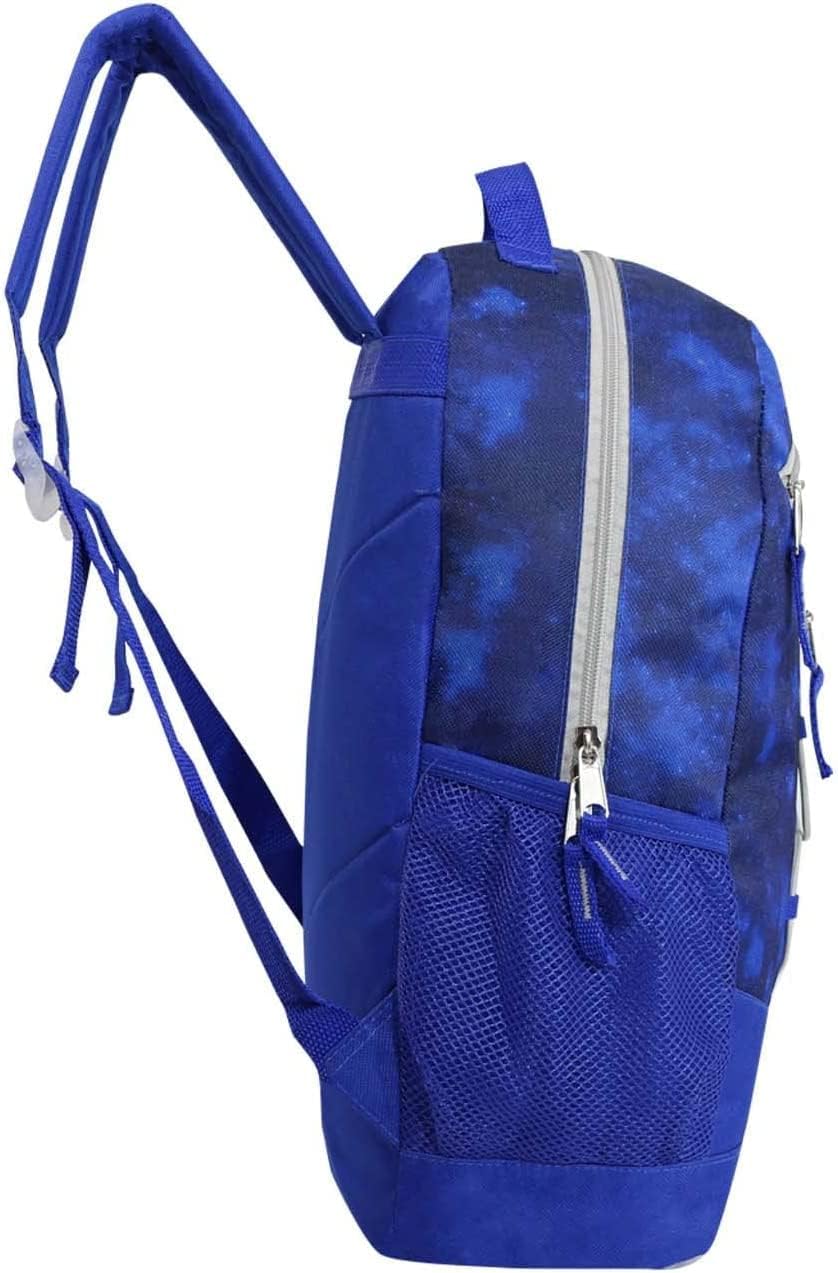 24 Pack 17 Inch Kids Backpacks in 20 Assorted Colors and Prints