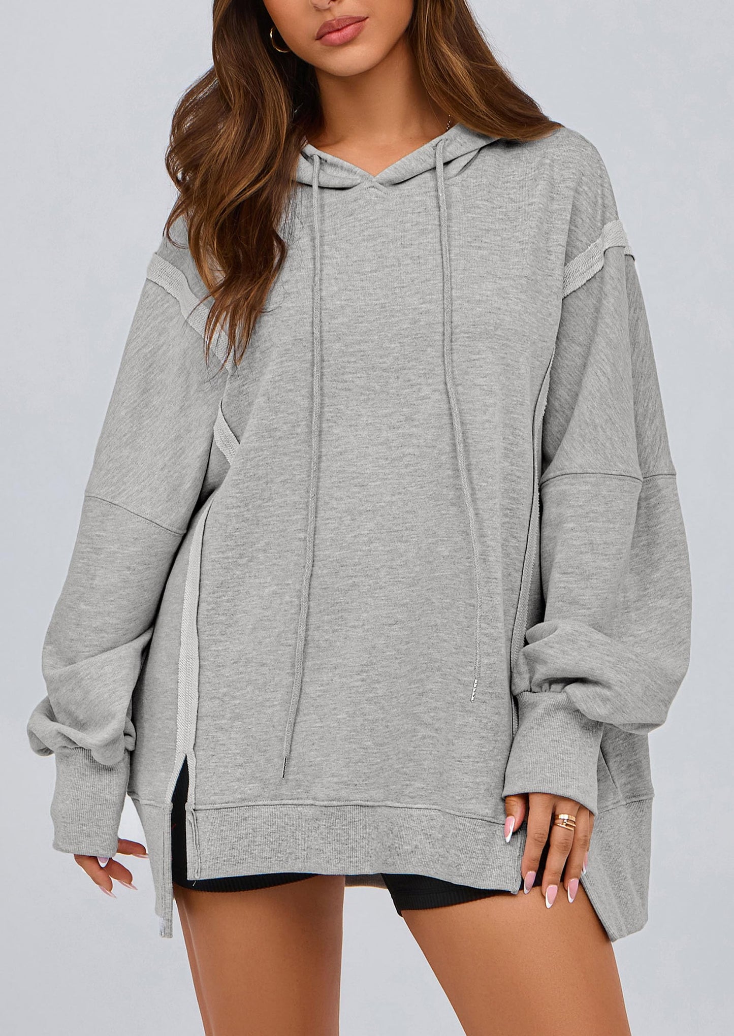 Womens Oversized Hoodie 2025 Spring Sweatshirt Long Sleeve