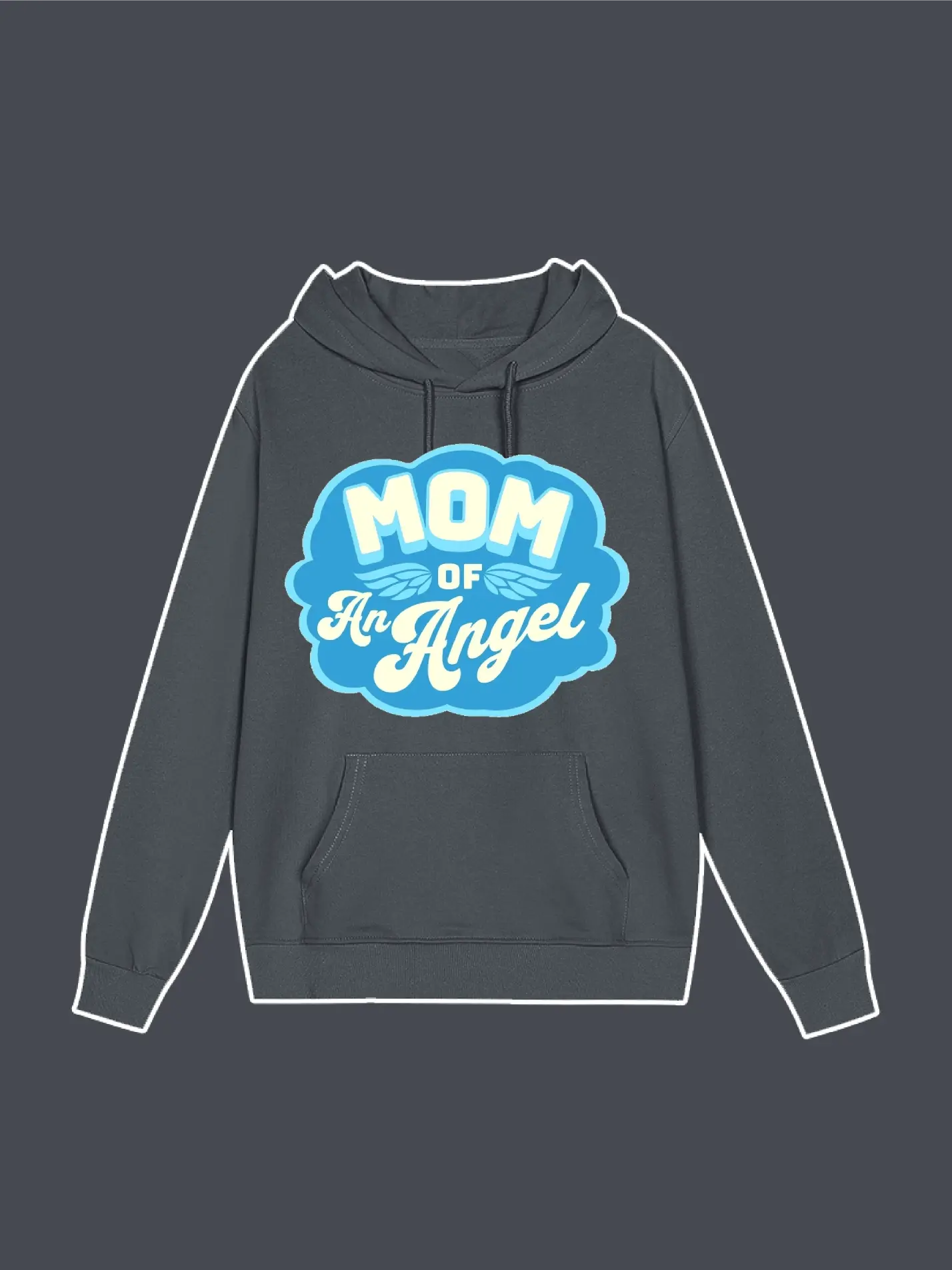 Mom of An Angel Hoodie