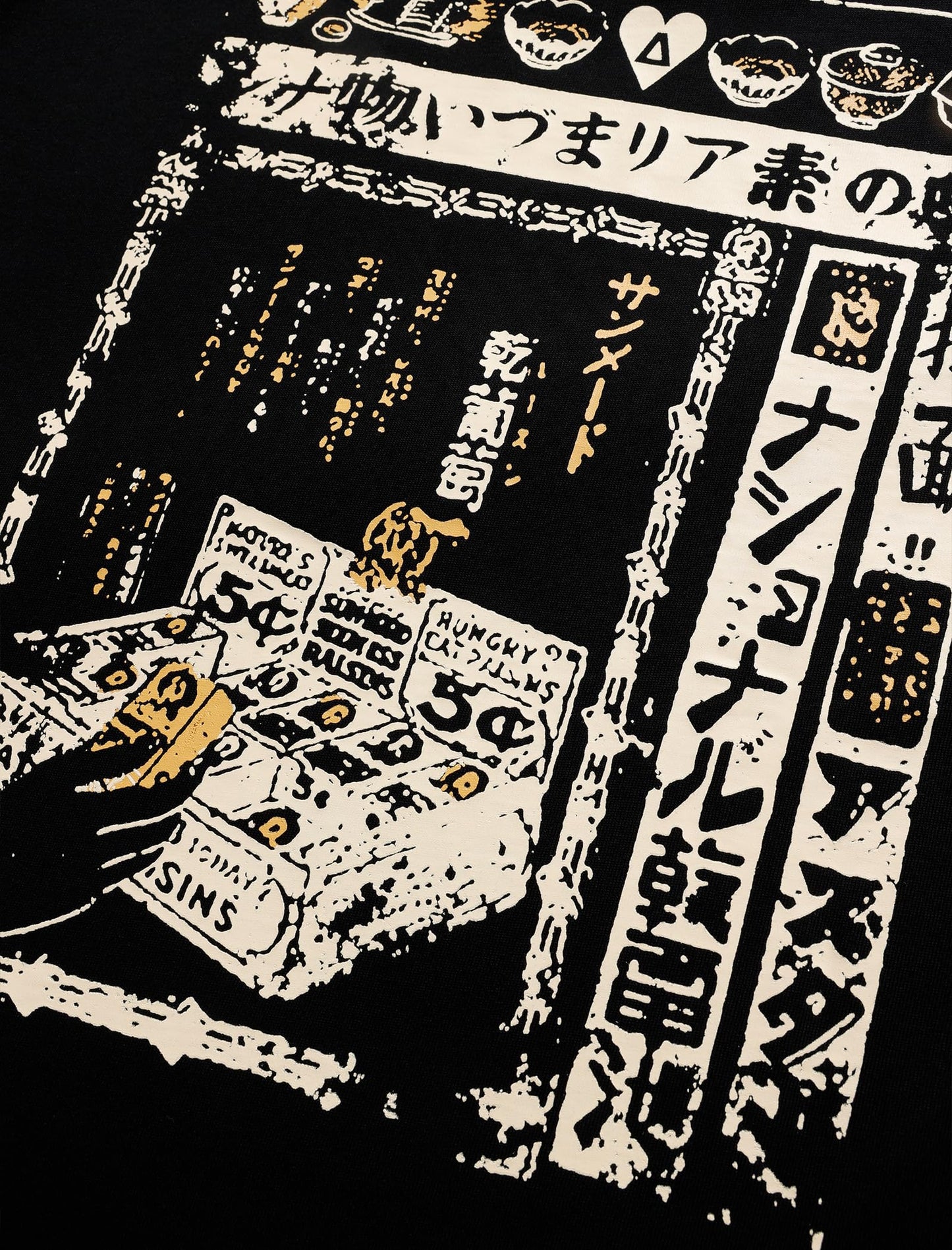 Mens 90s Vintage Oversized Shirts Unisex Harajuku T Shirt Print Graphic Tees