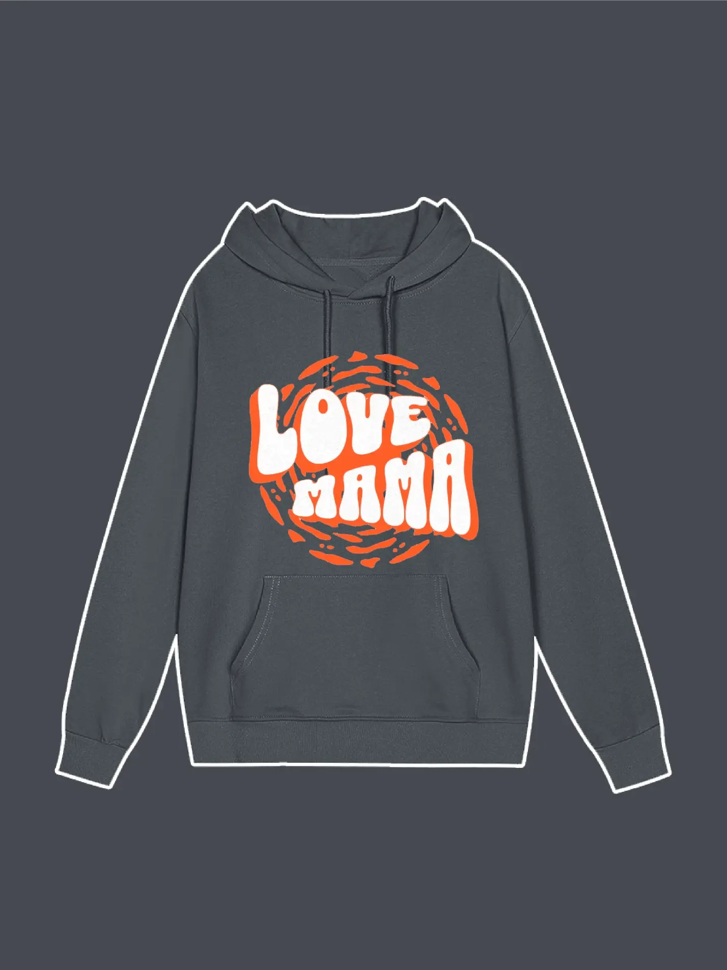 Love MAMA Graphic Hoodie