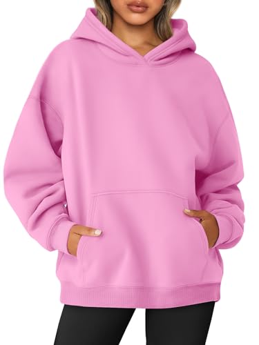 Womens Oversized Sweatshirts Fleece Hoodies Long Sleeve Shirts