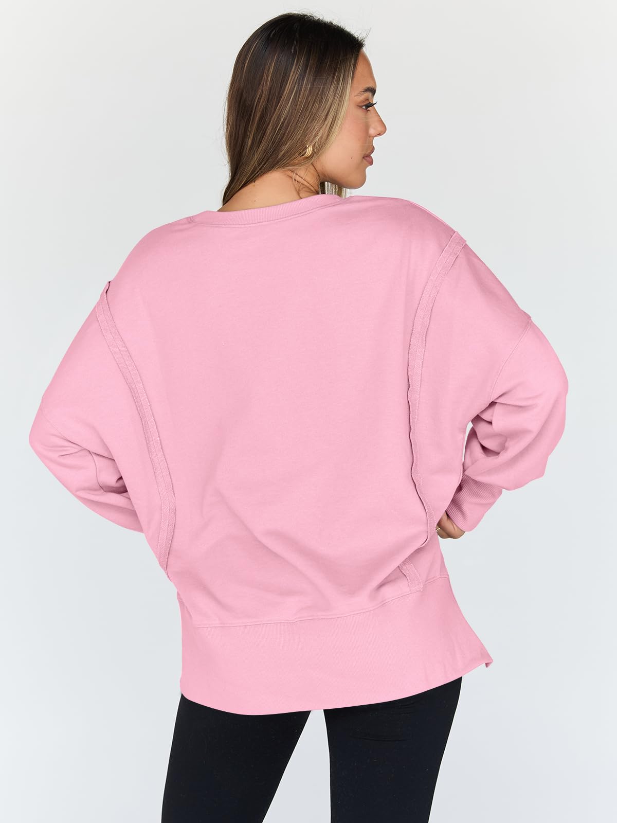 Womens Oversized Sweatshirts Hoodies Crewneck Shirts Fall Outfits