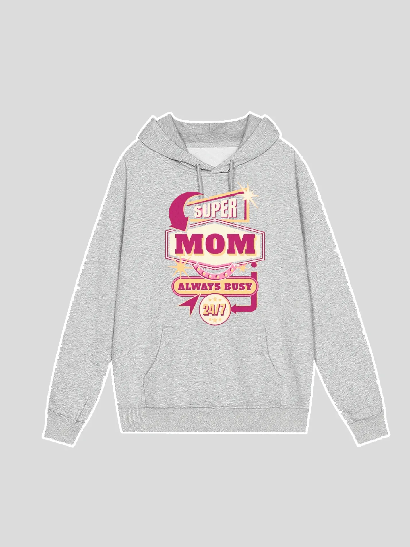 Super Mother Always Busy Hoodie