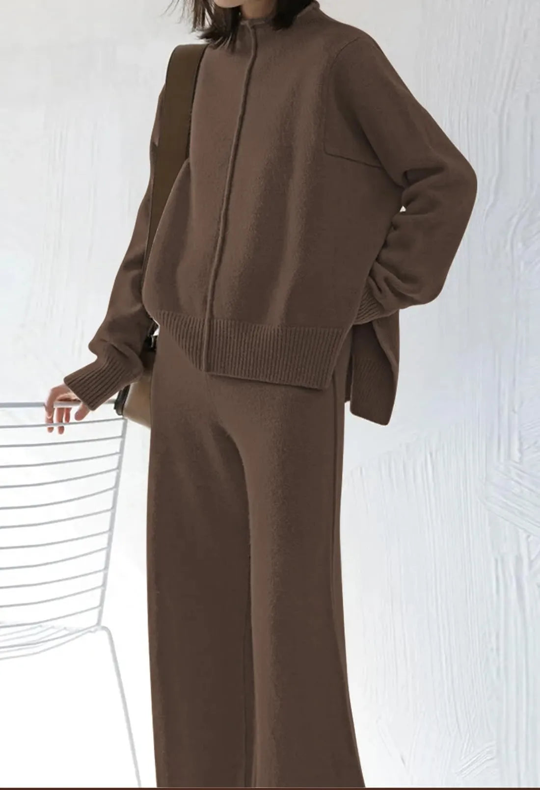 Womens 2 Piece Outfit Set Long Sleeve