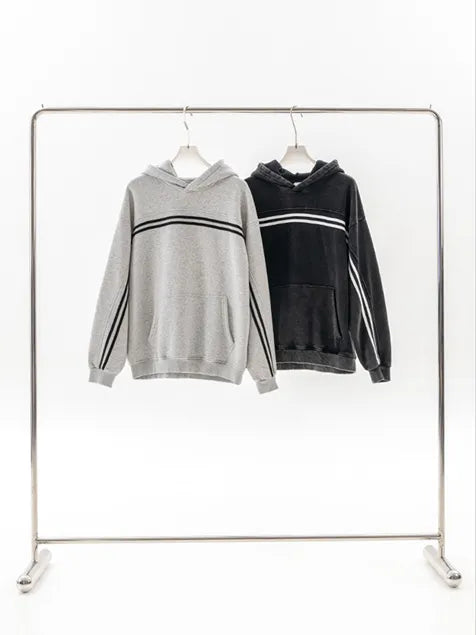 332g Webbing Contrast Color Cotton Hoodie