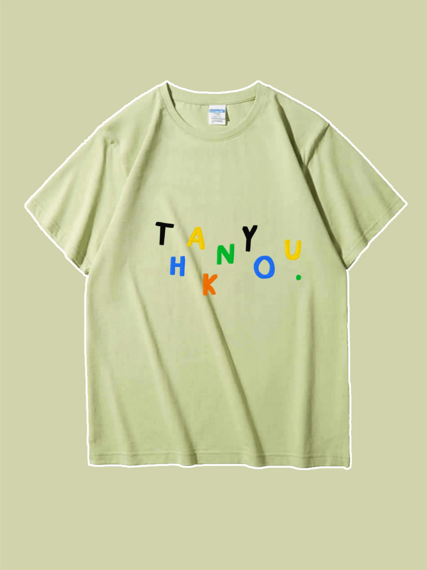 Thank You Letter Graphic T-shirt For Mom