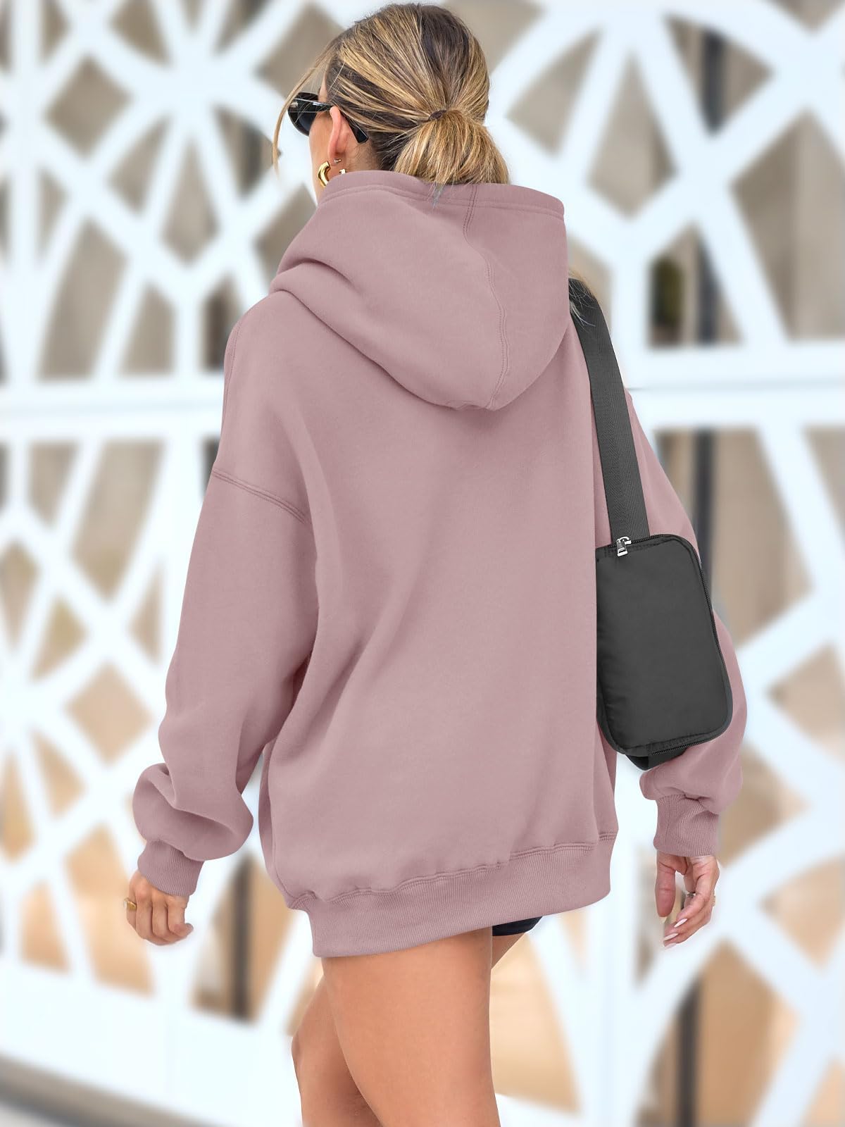 Womens Oversized Sweatshirts Fleece Hoodies Long Sleeve Shirts